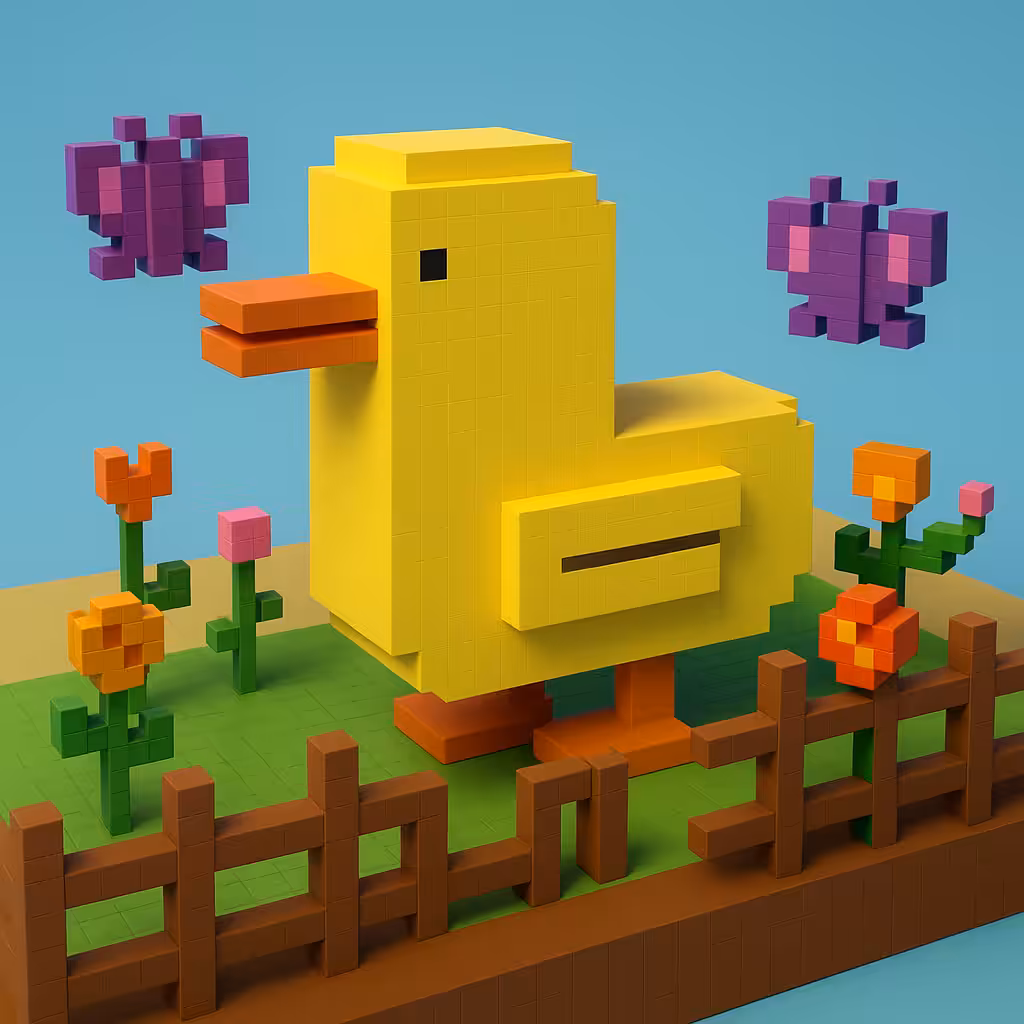DUDE DUCK KINDER GARDEN