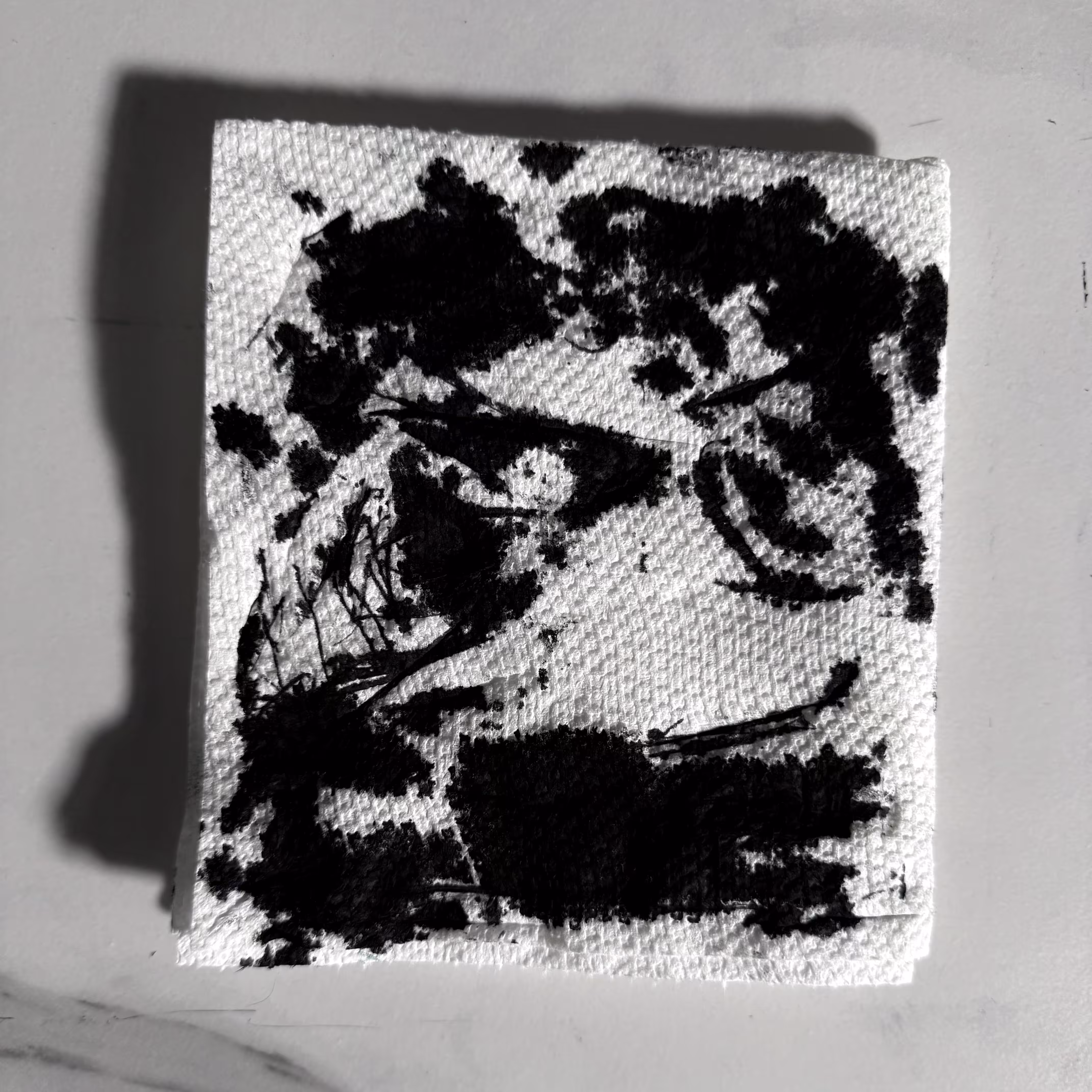 Ink On Napkin