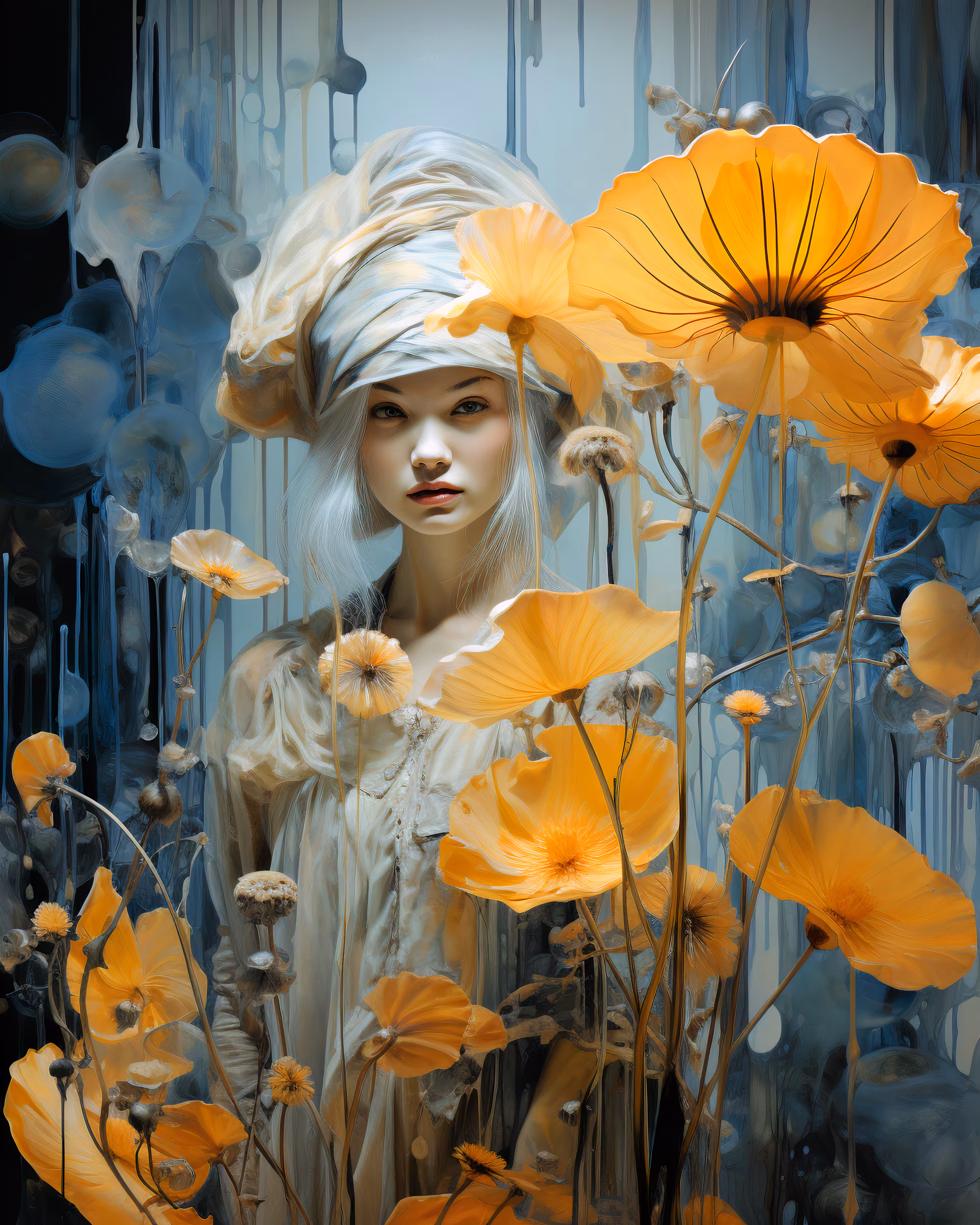 Mysterious Lady. Fantasy #009