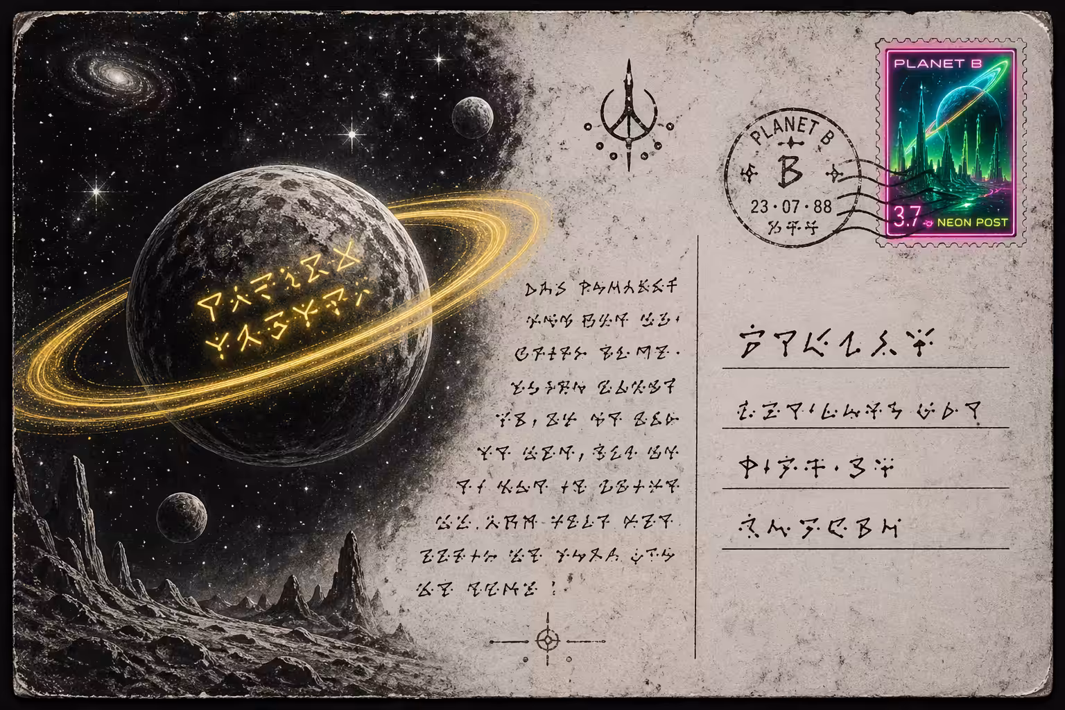 Postcard #14 from Planet B