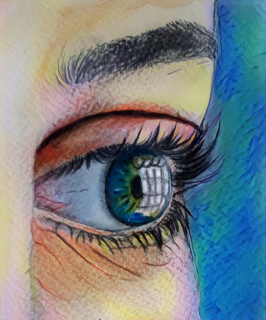 Eye blue