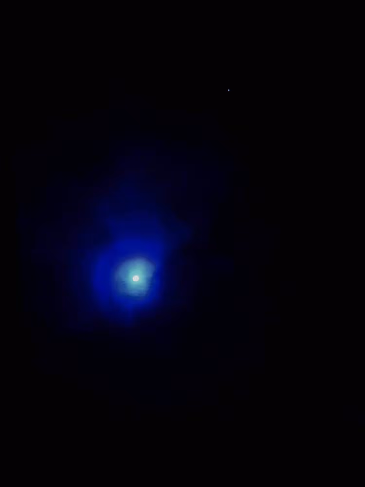 The blue moon: "¿Why Blue?