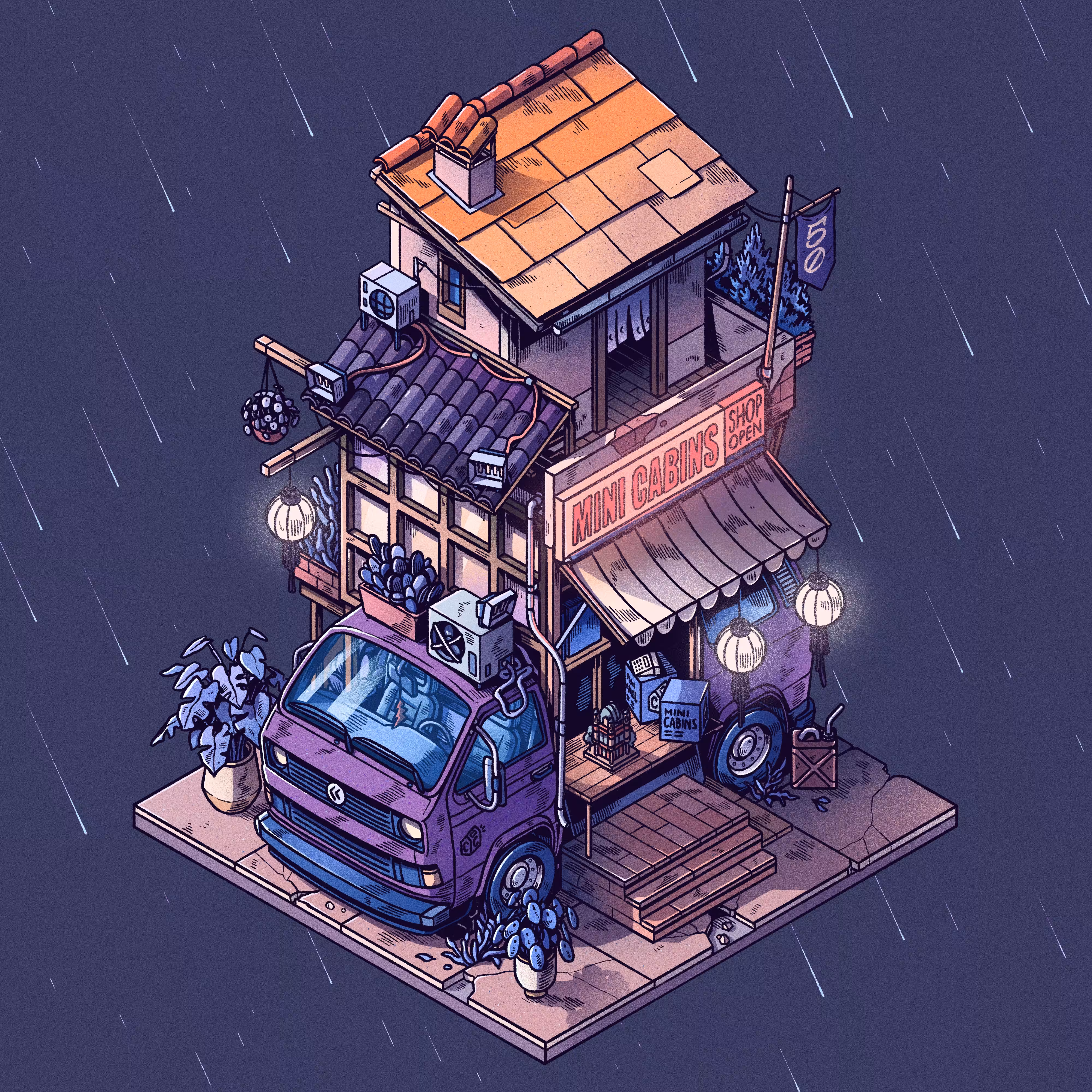 Curious Cabins #50: Caravan #666