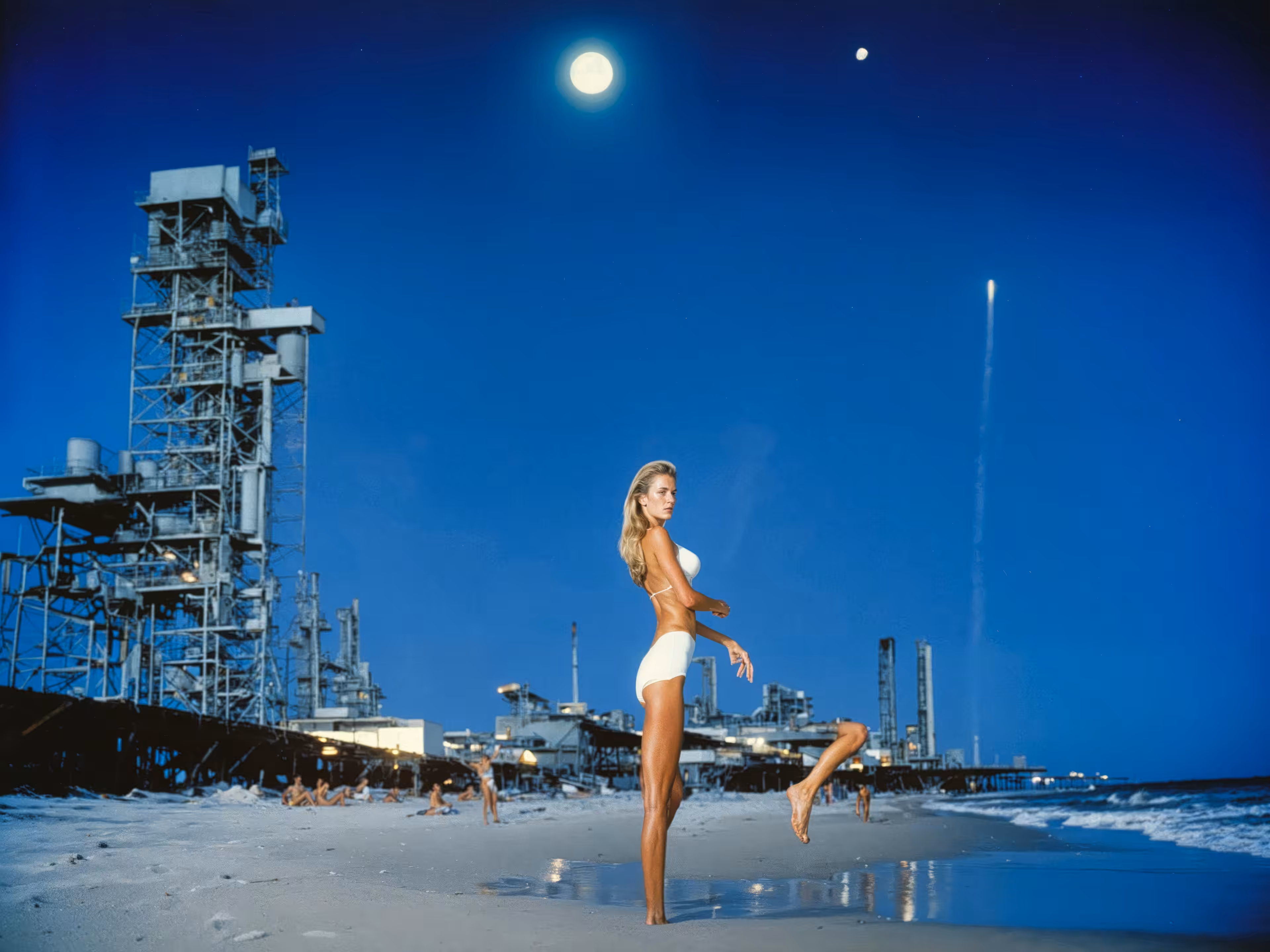 Falcon 9 Heavy Launch Tourist