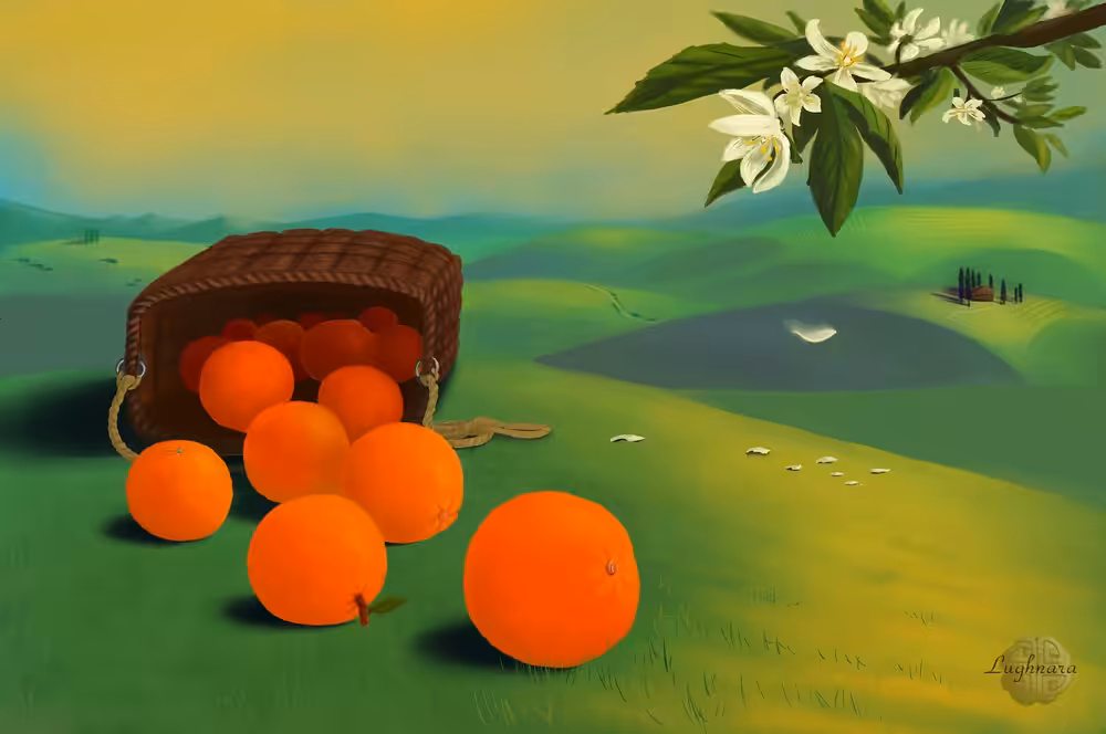 Toscana's oranges