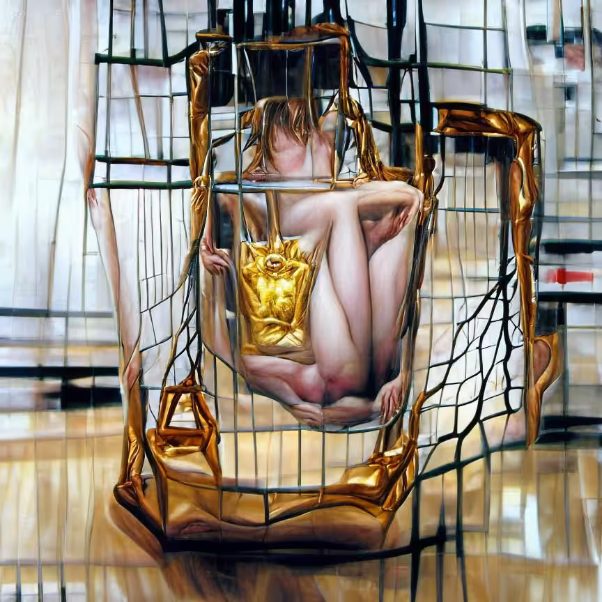 Girl in a Gilded Cage
