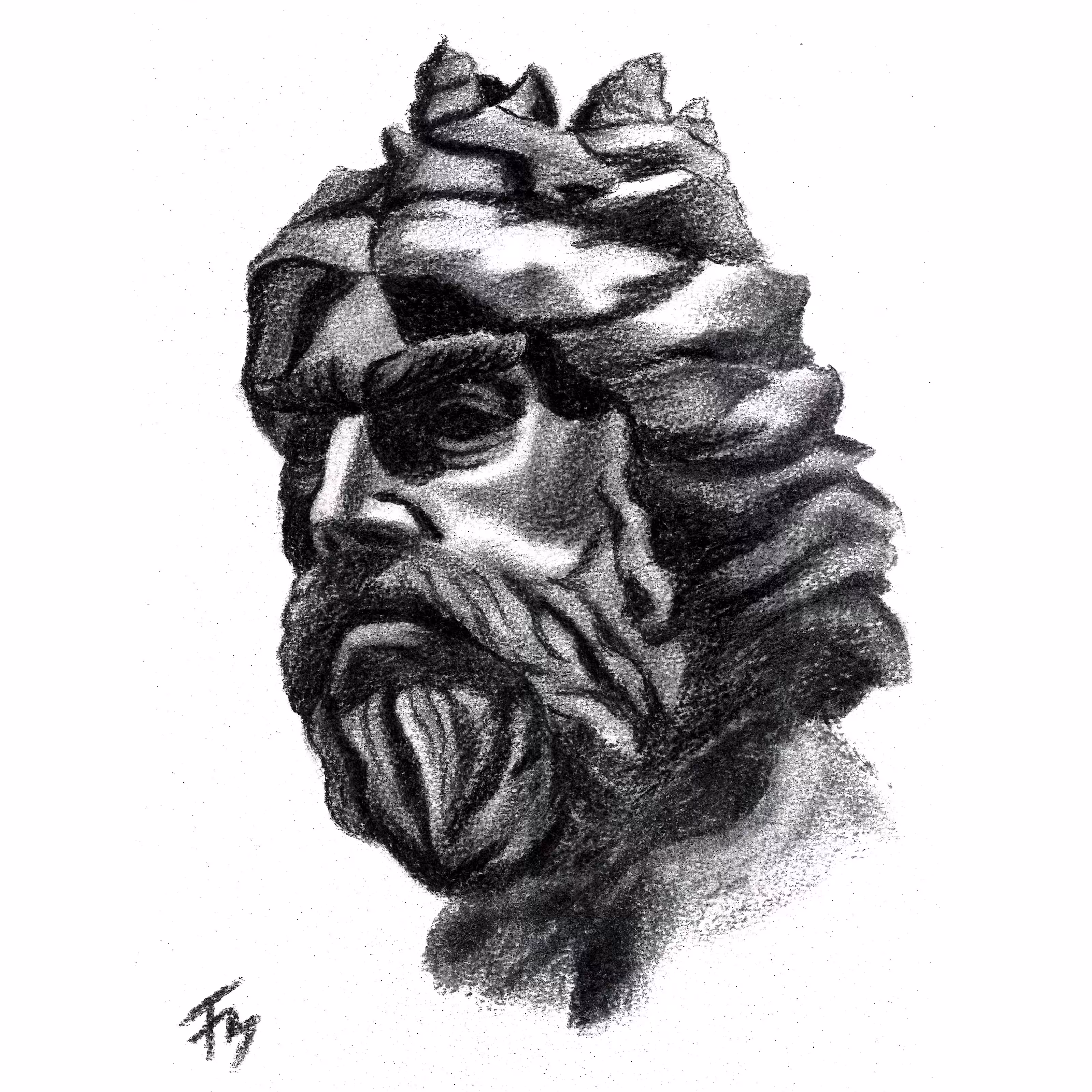Poseidon Statue