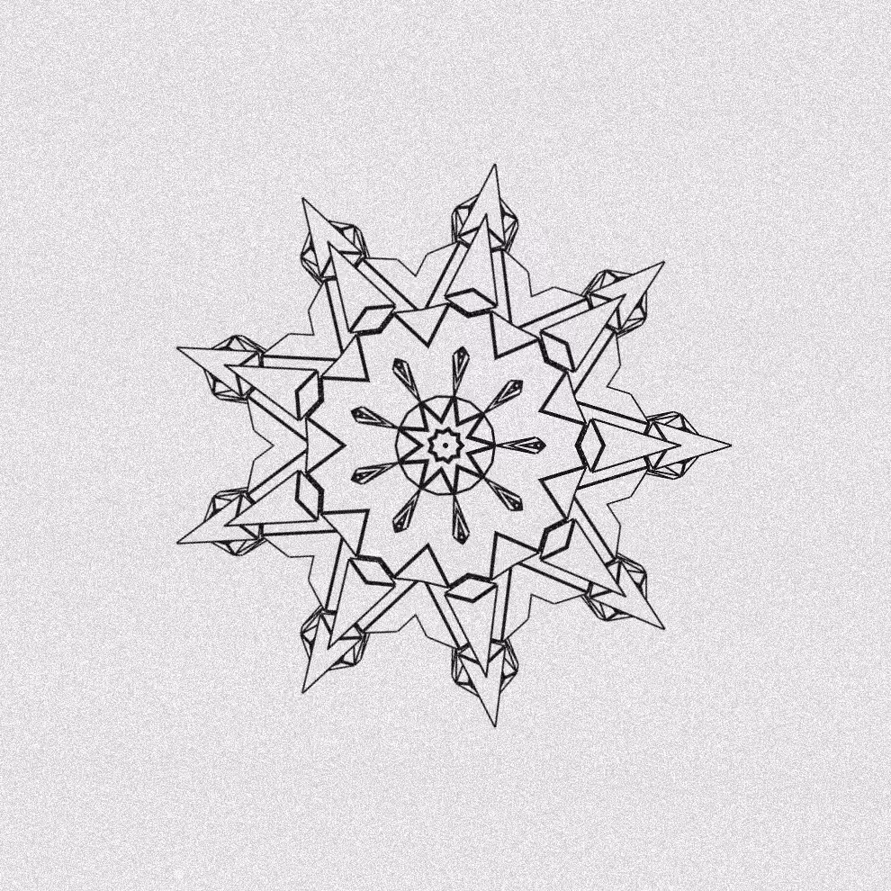 Monochrome Kaleido #183