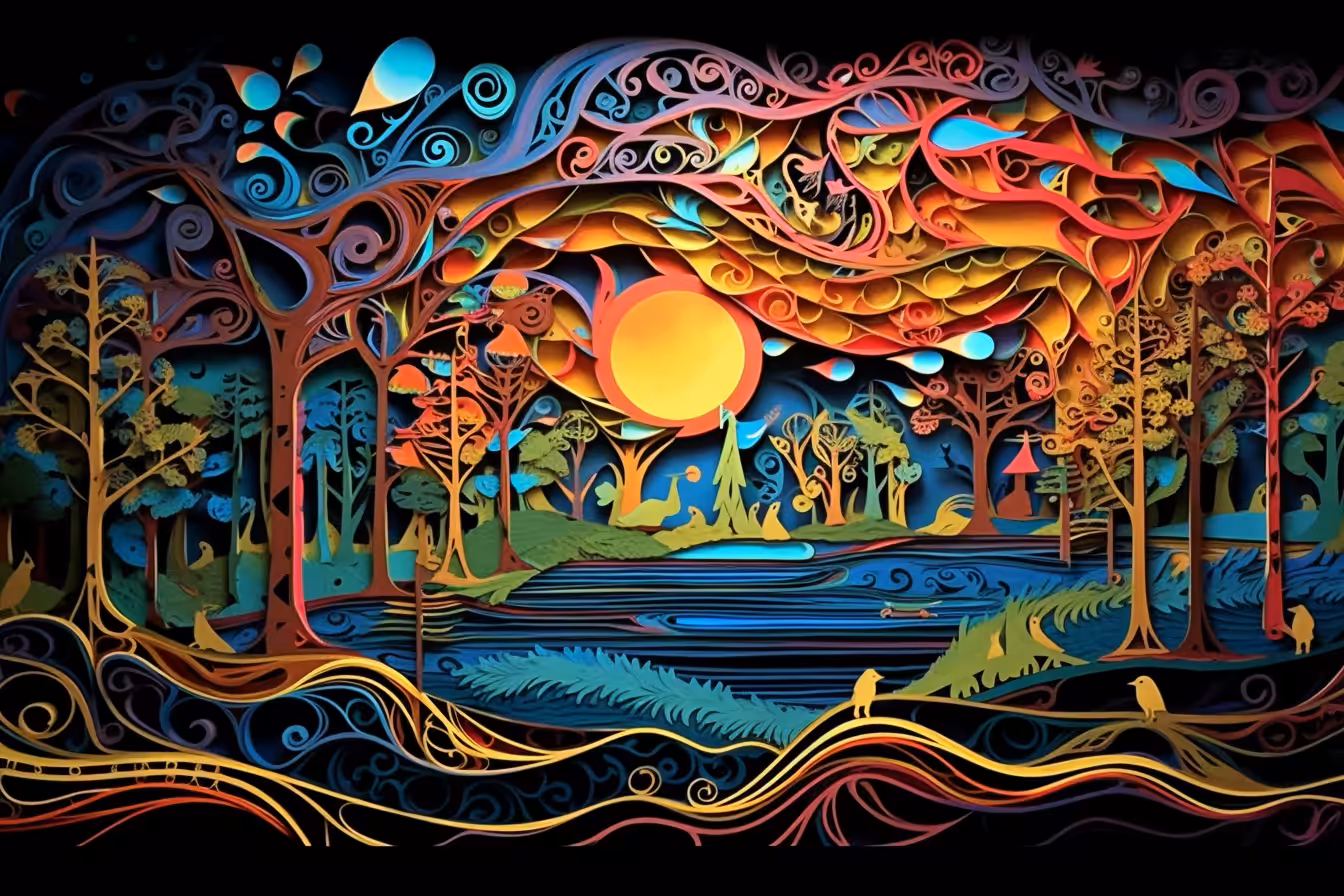 FILIGREE LANDSCAPES #081