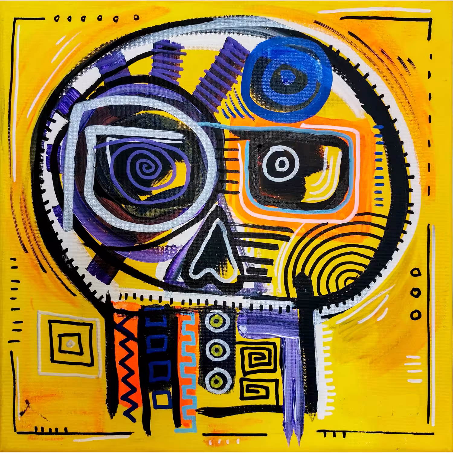 50 Animated Skulls: Animated Skull #6