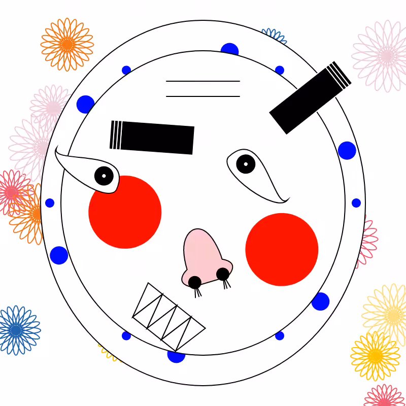 Fukuwarai (福笑い) #1