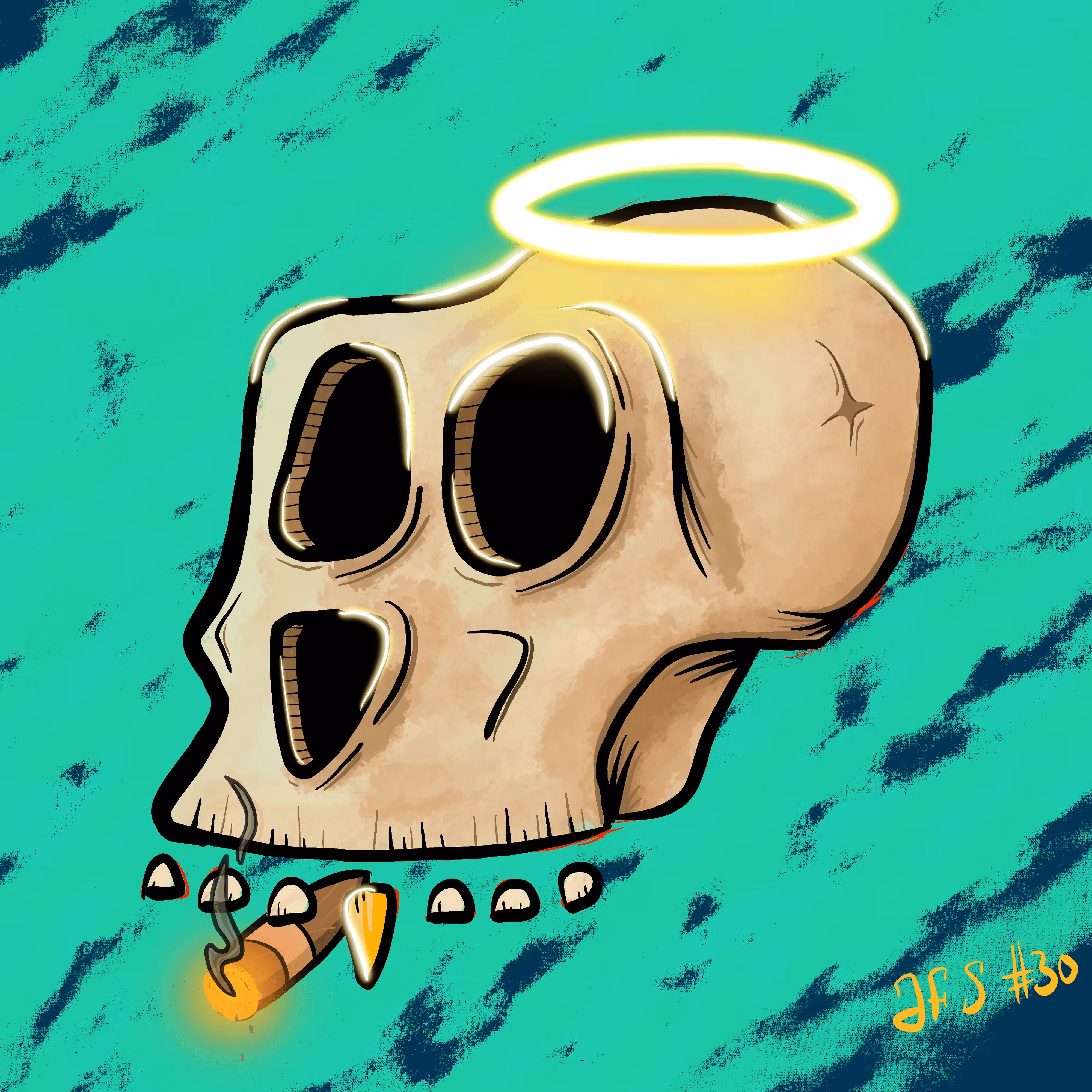Almost Fancy Skull #30