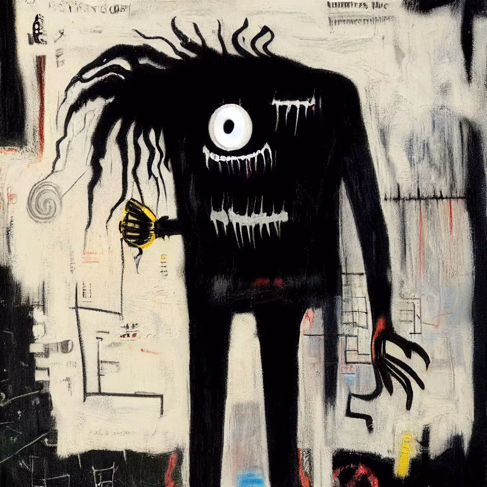 Basquiat Little Creatures: Little Creature #00011