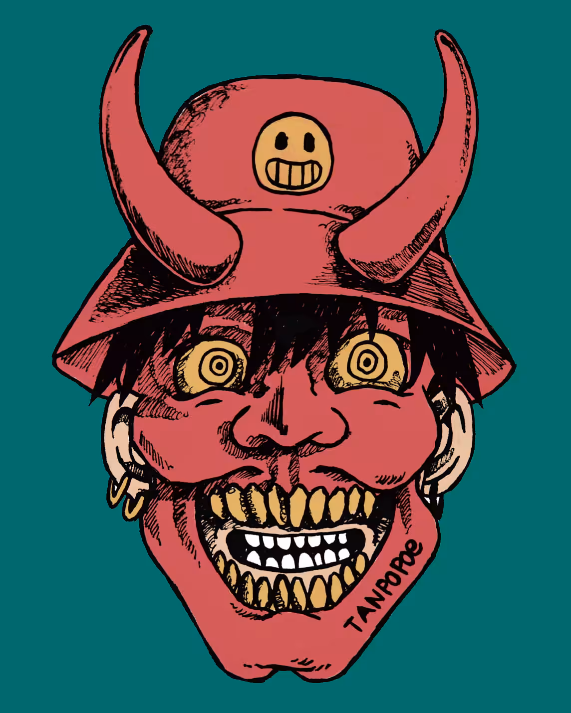 mask kabuki tanpopope