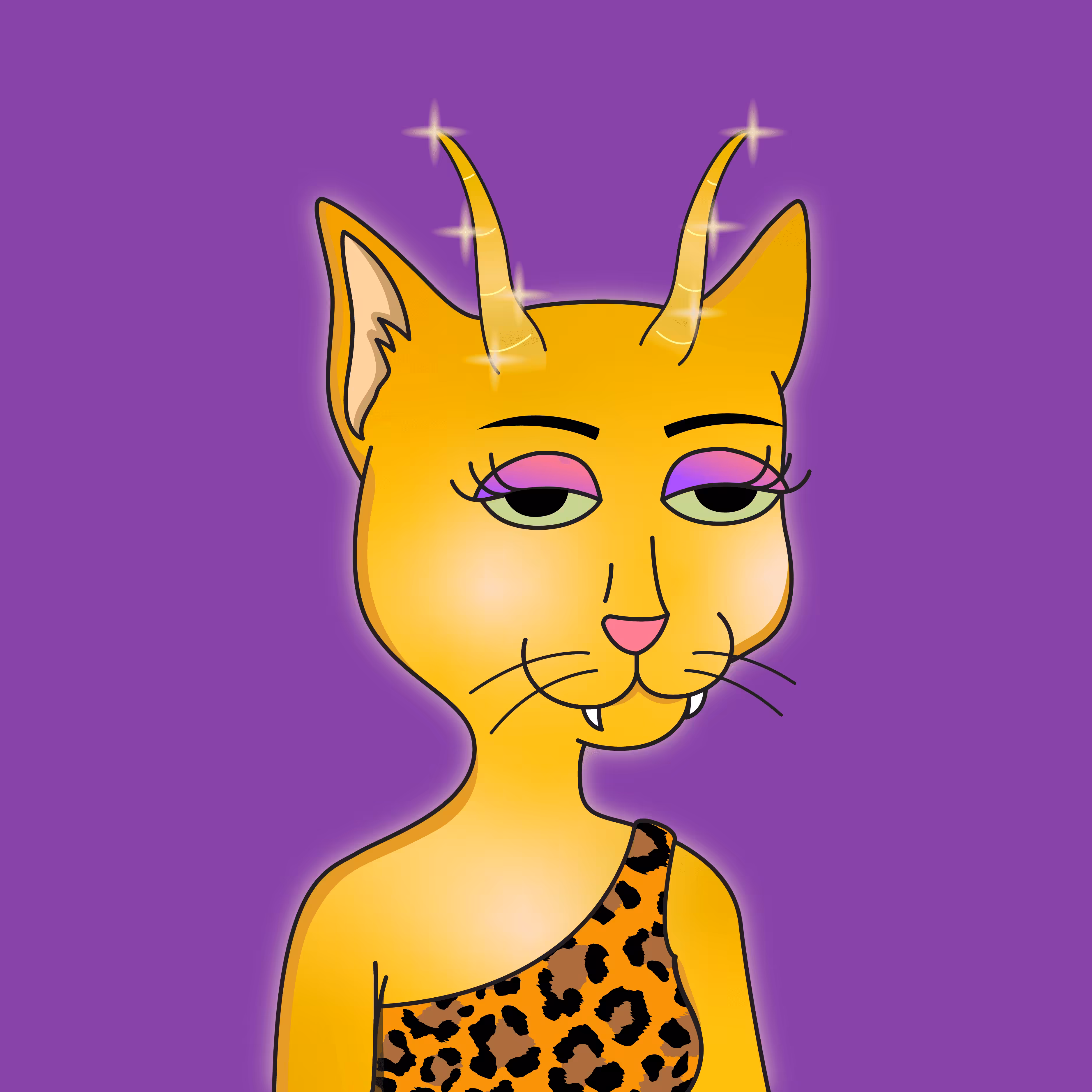 Girl Cat #28