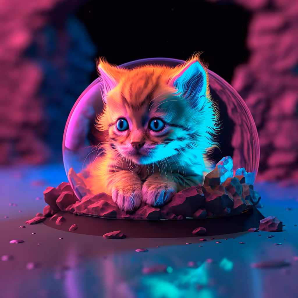 Cute kitten