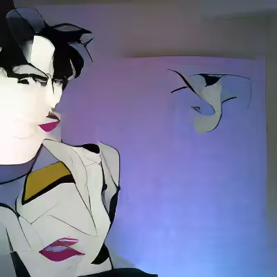 Portrait of Patrick Nagel