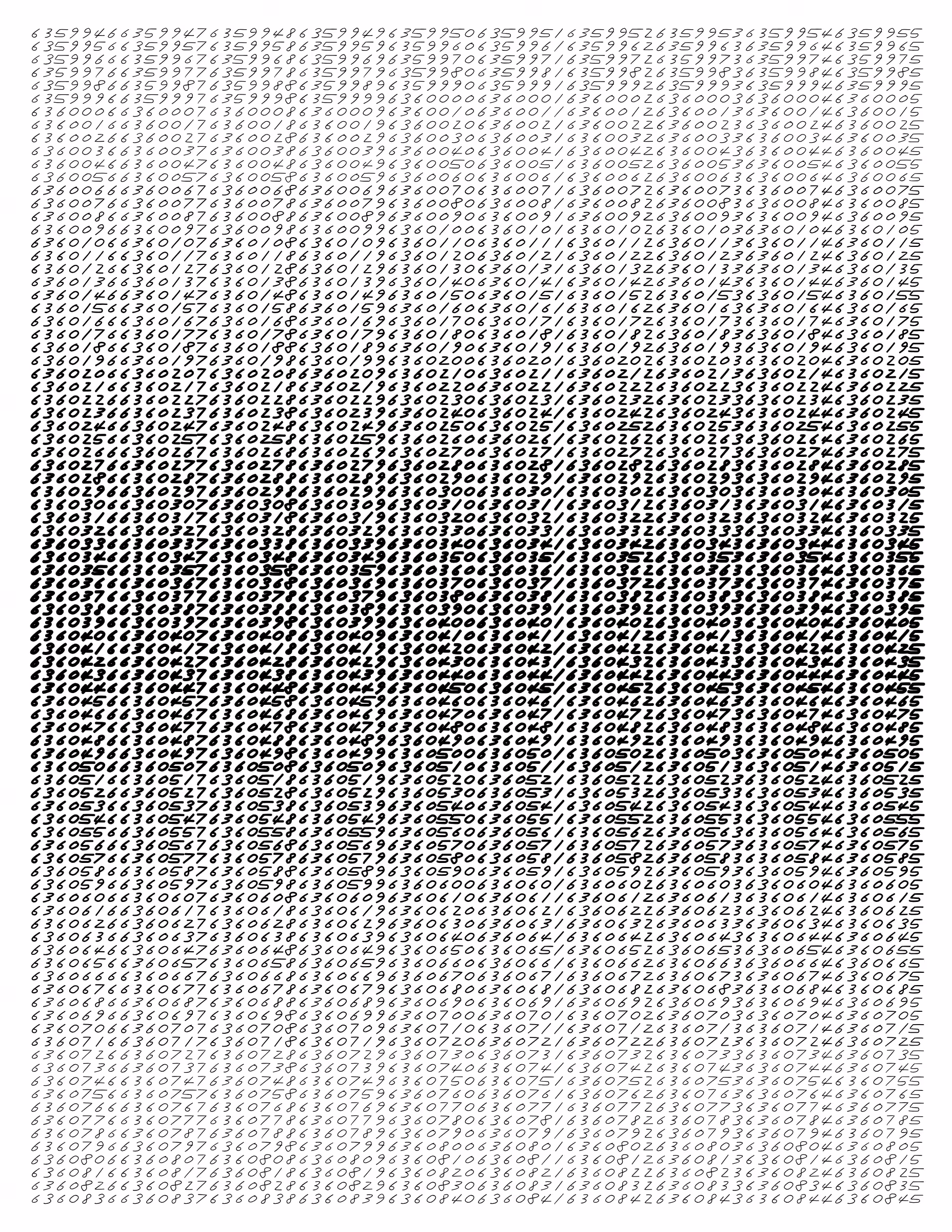 Endless (5,607,250 to Infinity) #2589