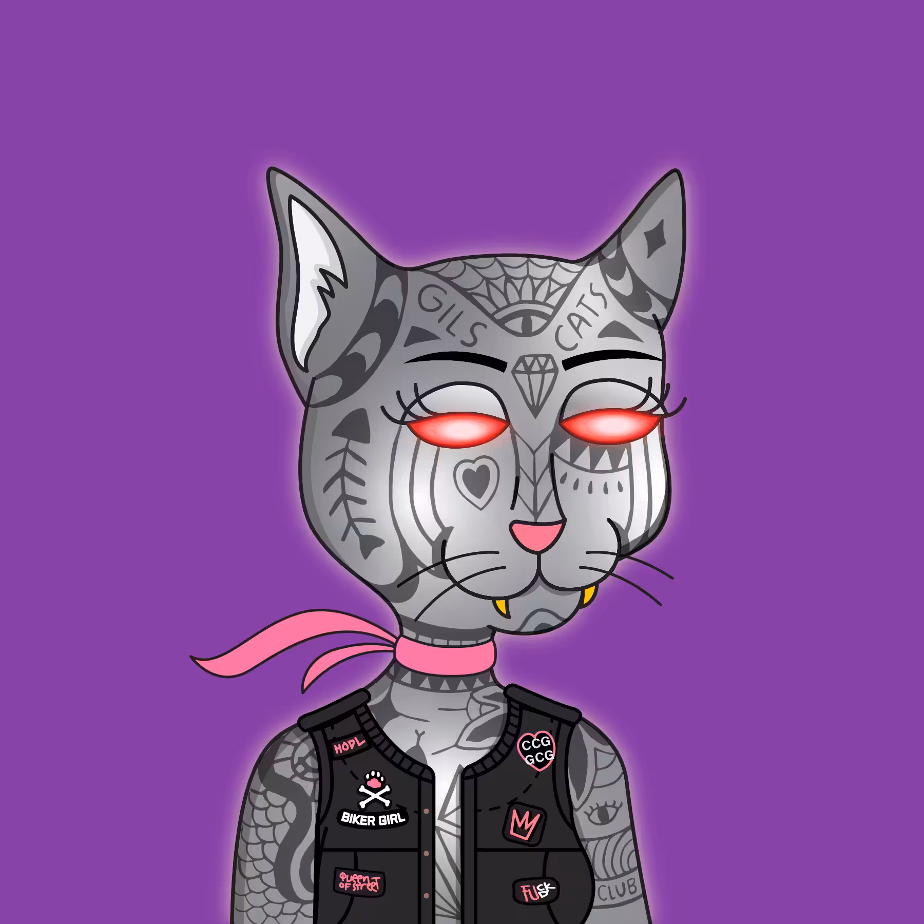 Girl Cat #82