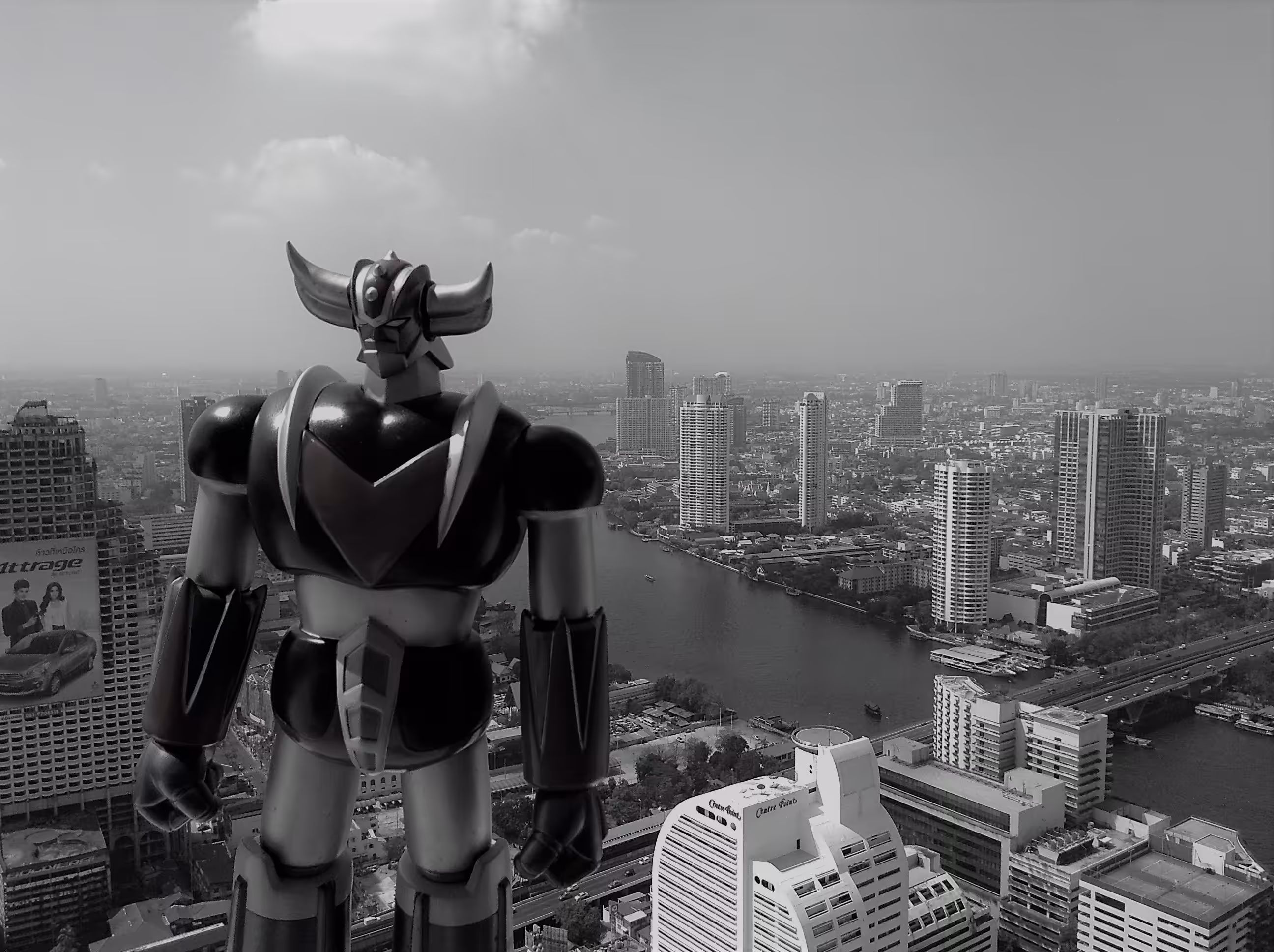 Grendizer B&W