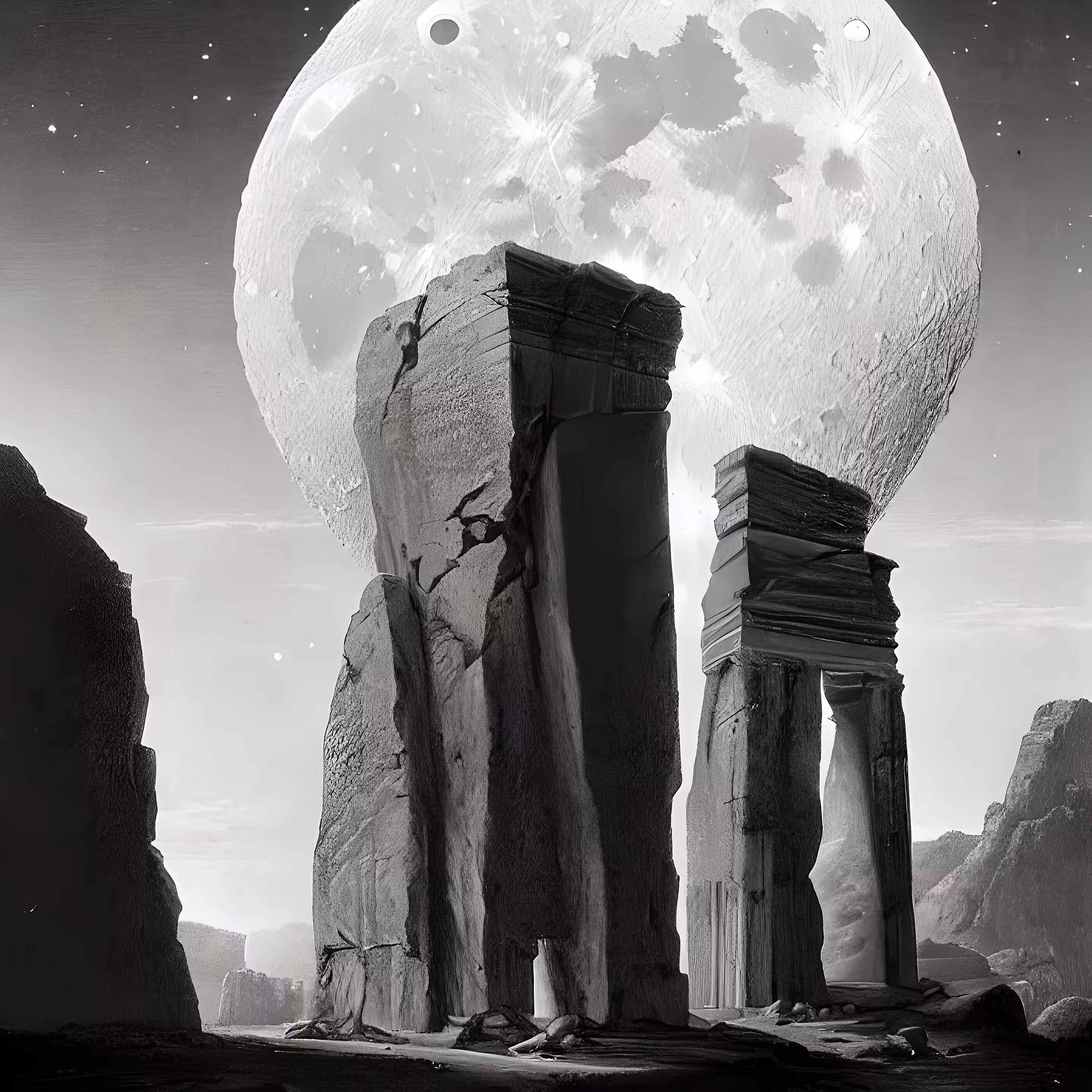 Simulation Number 89: Obelisks Under The Moon