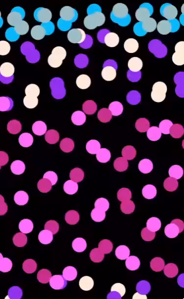 Brownian dance