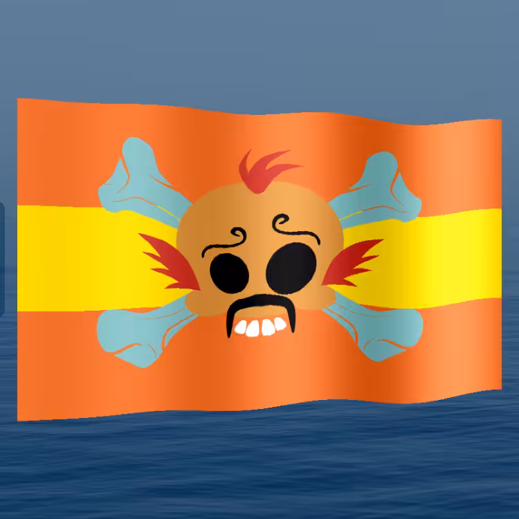 Jolly Roger Flag #264