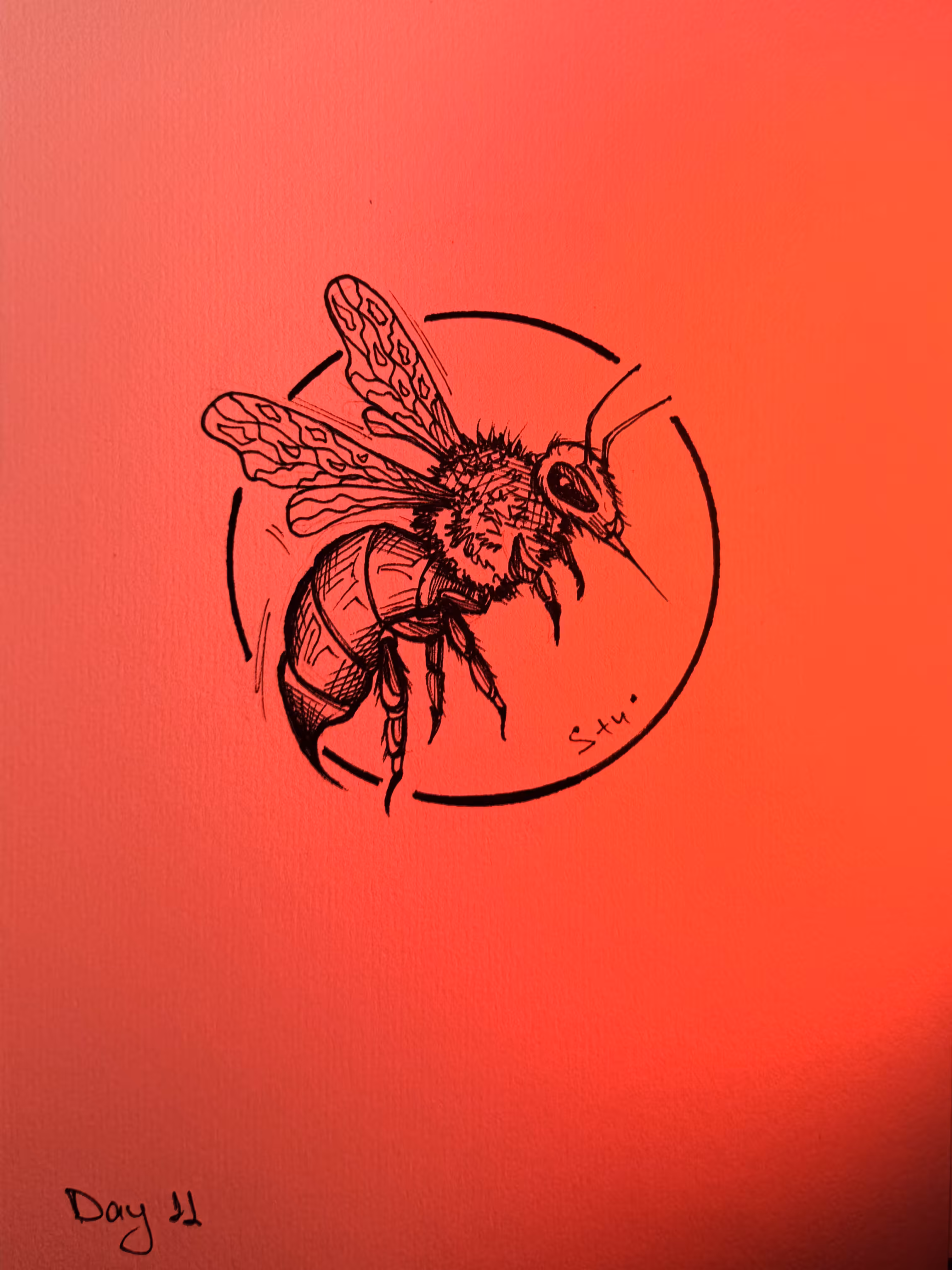 Inktober: STING