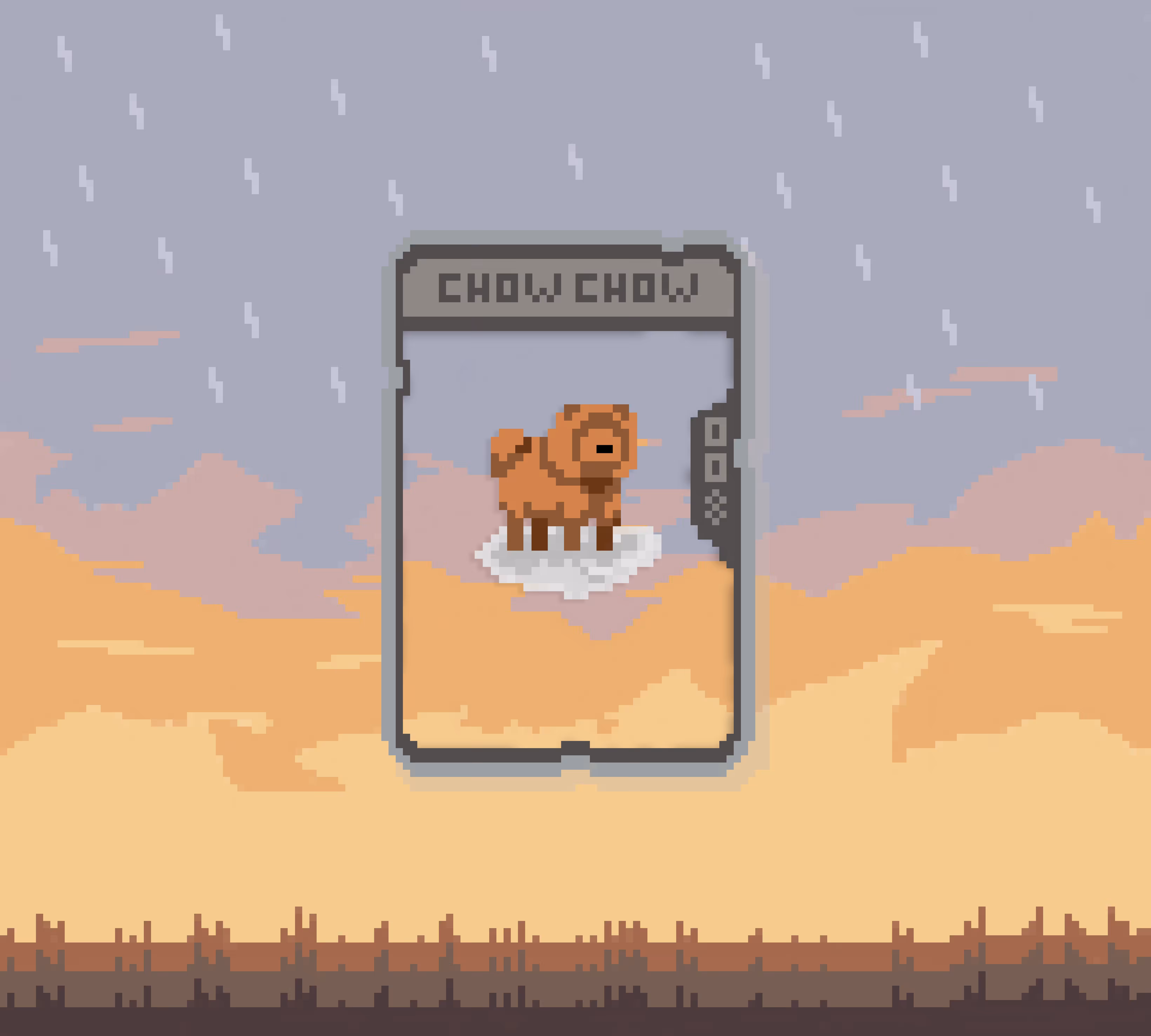 Chow Chow Dog Card | #008 | Full Art