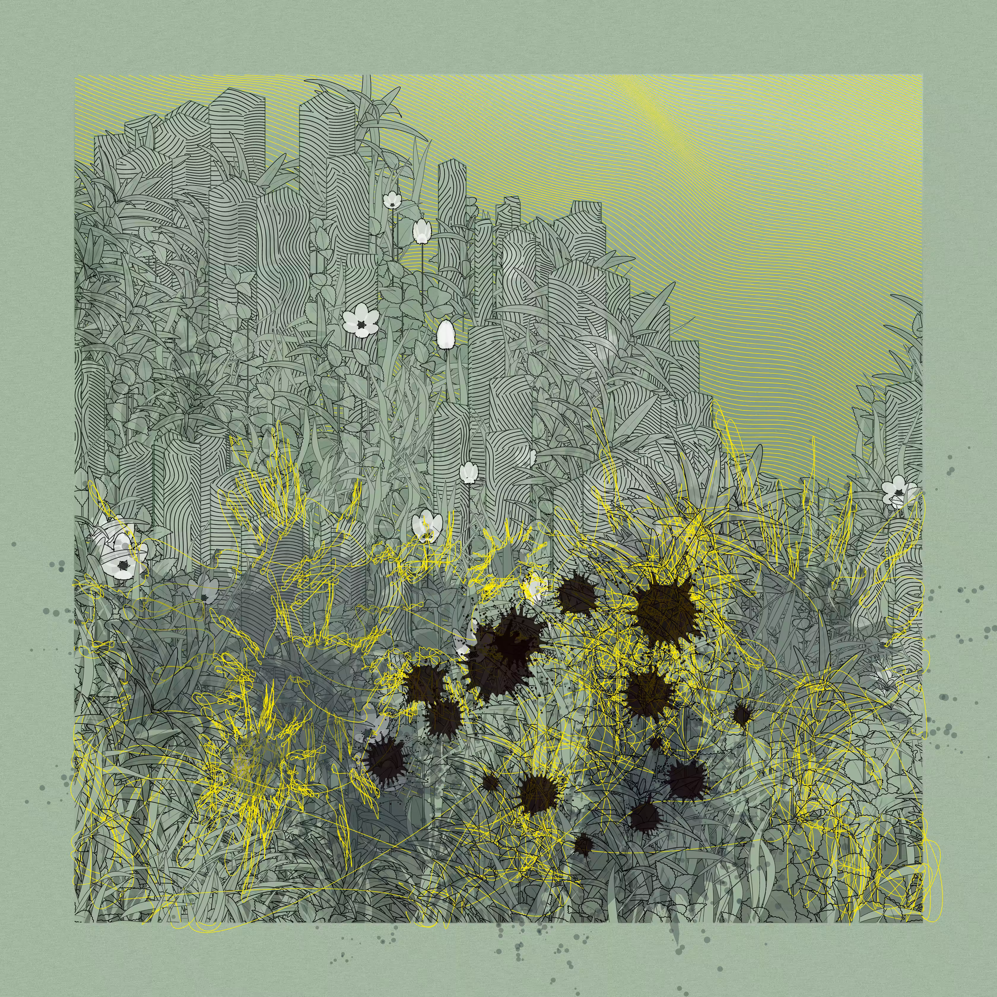 Landscape with Carbon Capture #3619