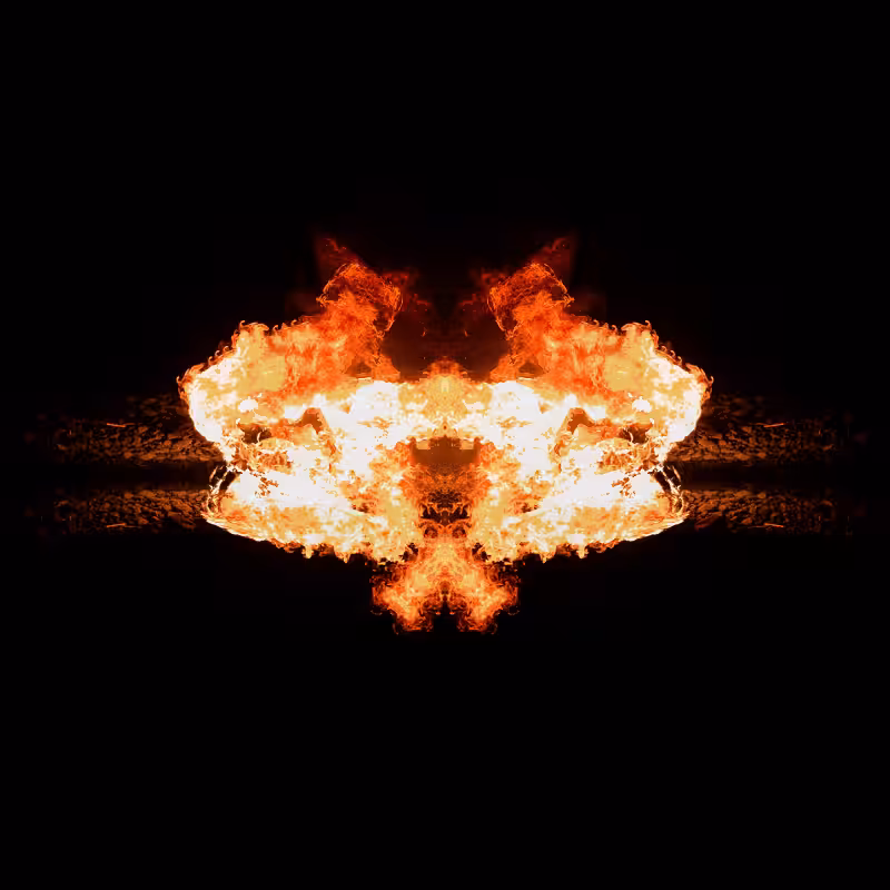 fire fractal #3