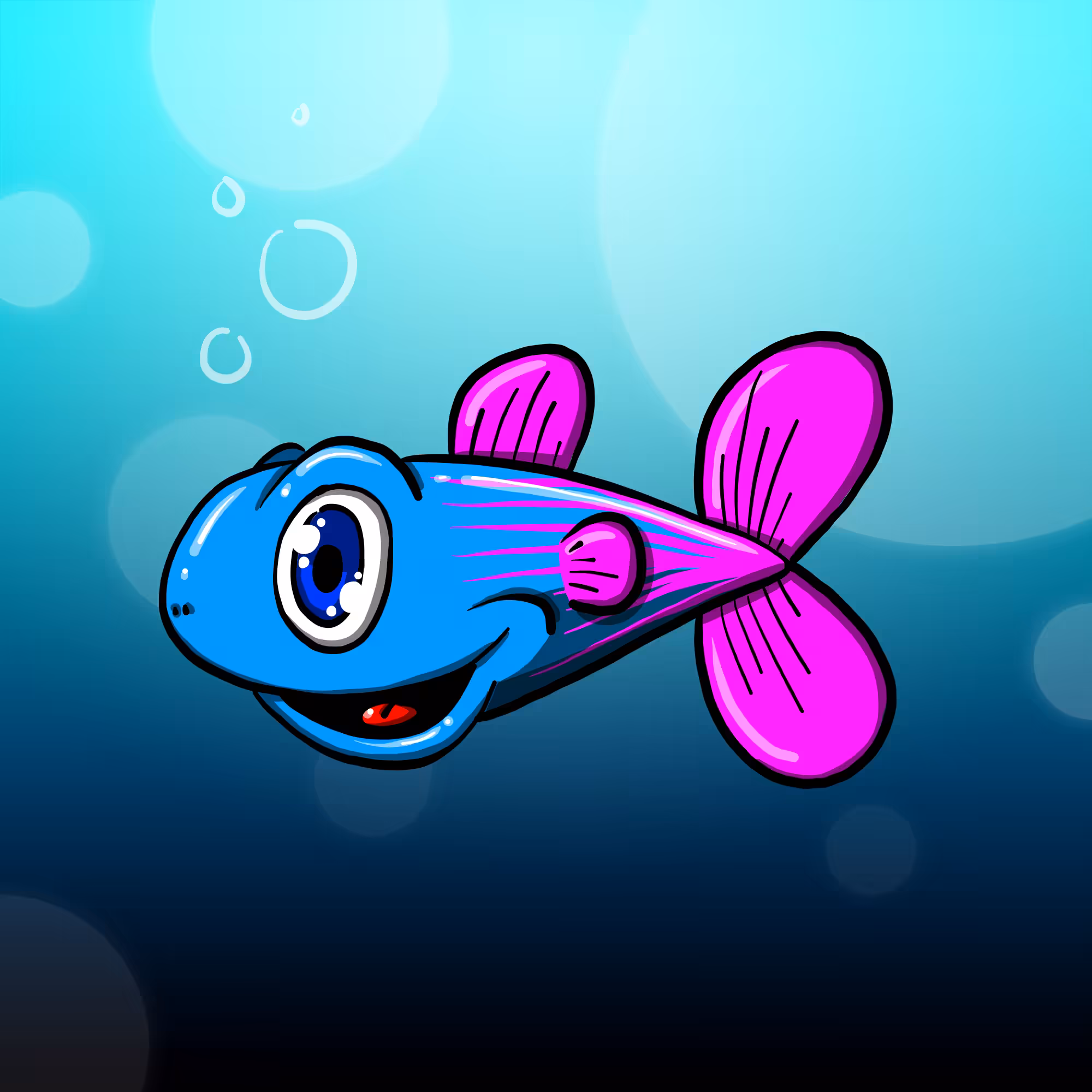 Neon Fish Tank v2: Neon Fish 38/50 (male)