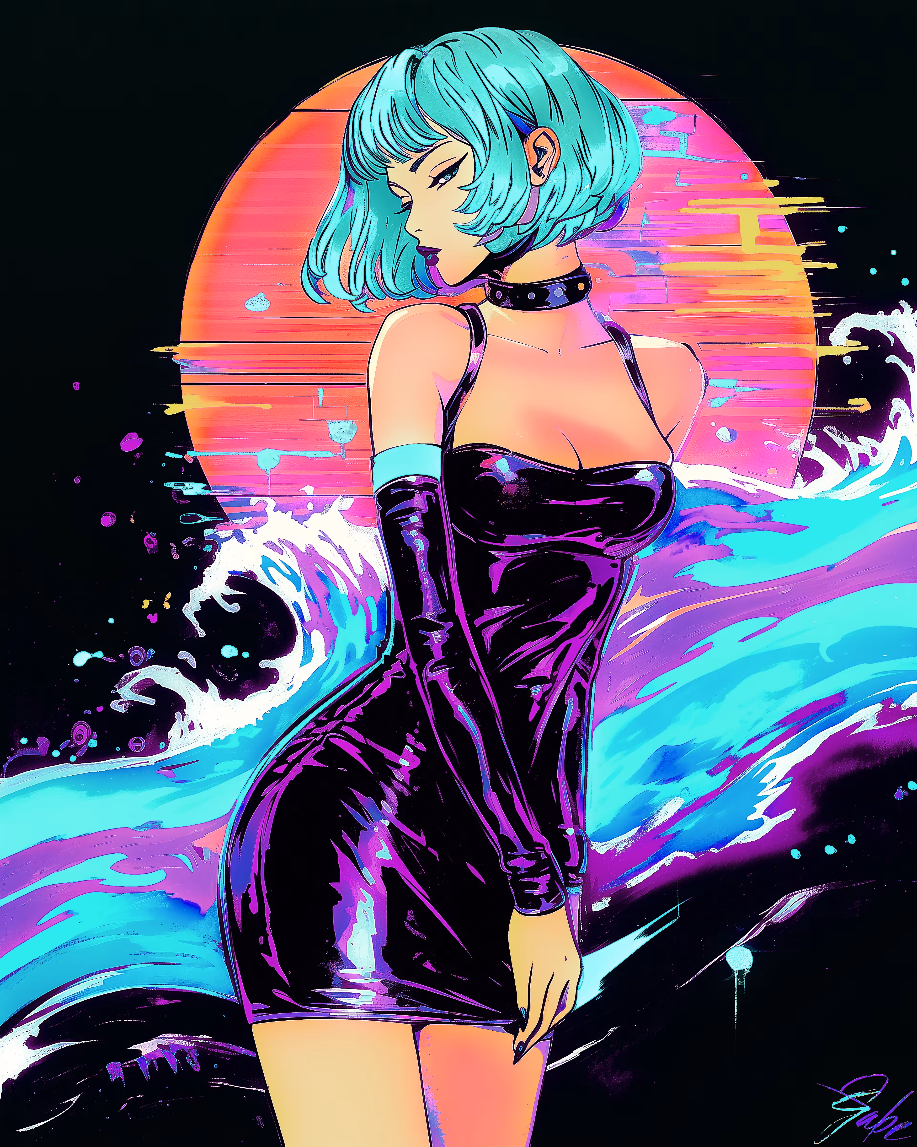 Day #116:  “GlitchWave”