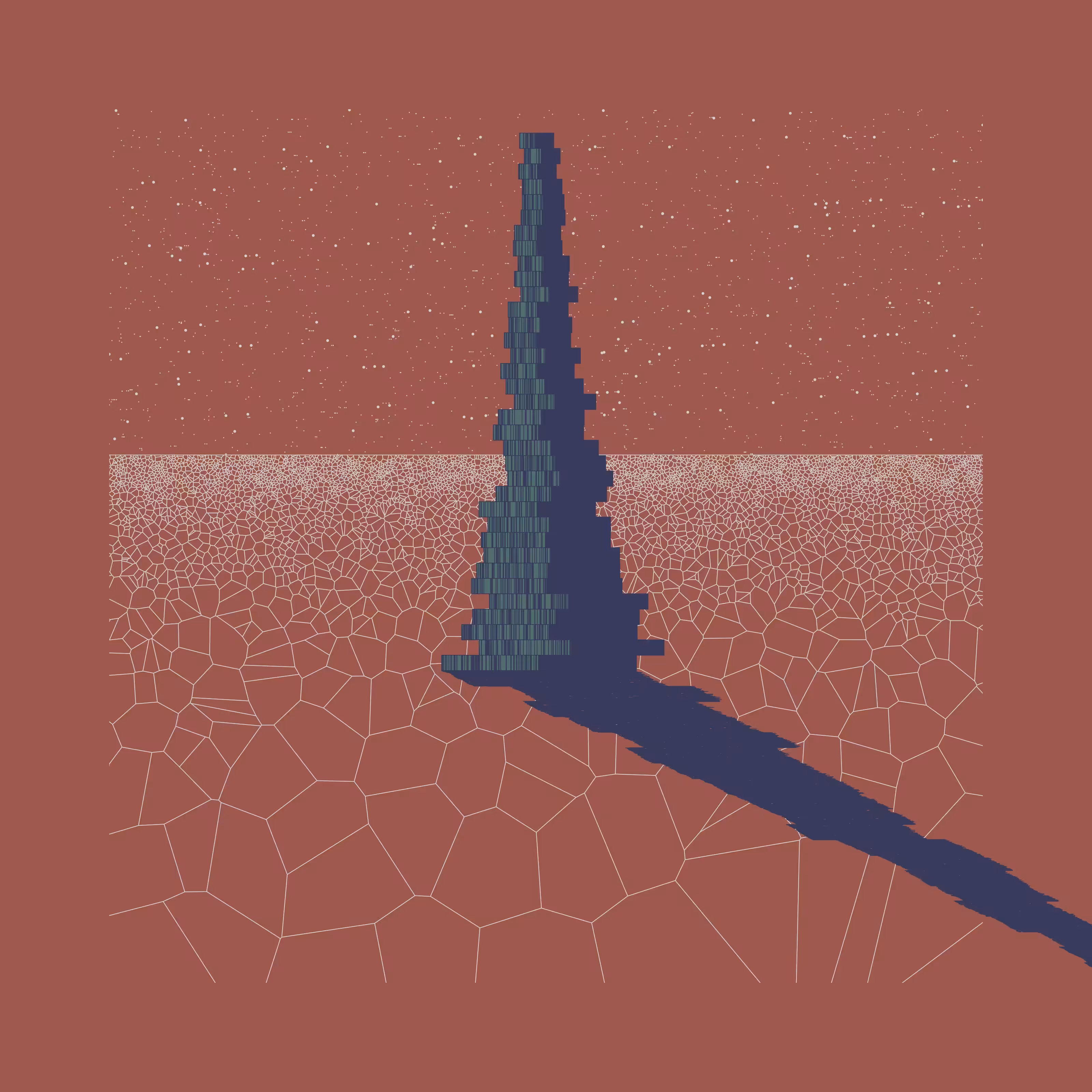 Not the First Fall | dark red