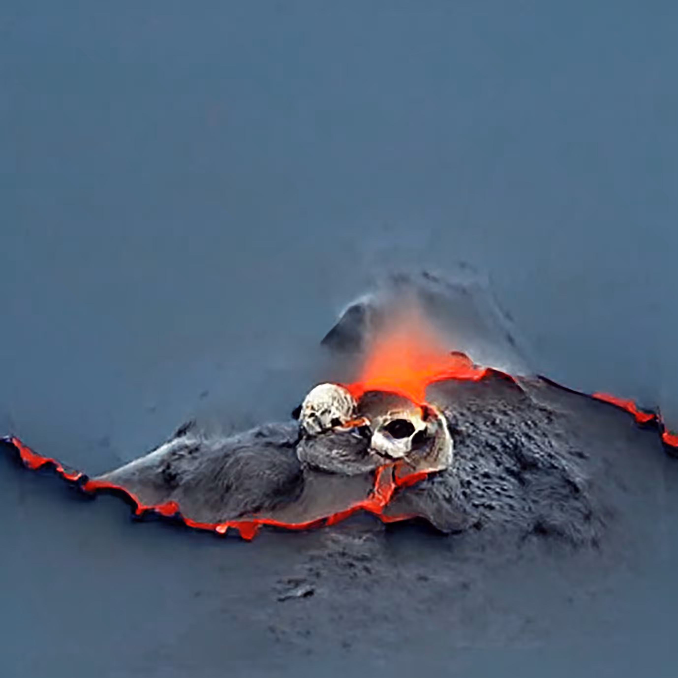 Skulls in the lava #2