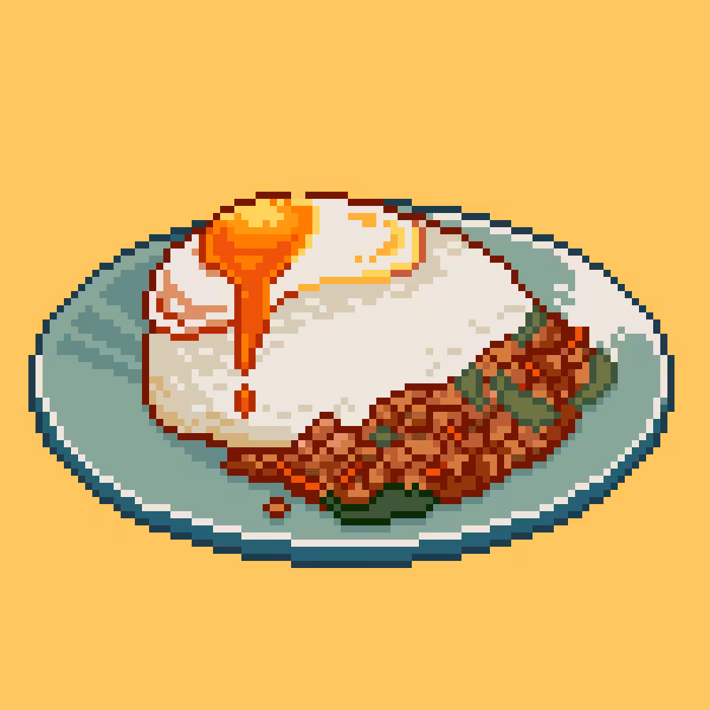 ✨🍴Rice topped with stir-fried pork and basil🍴✨