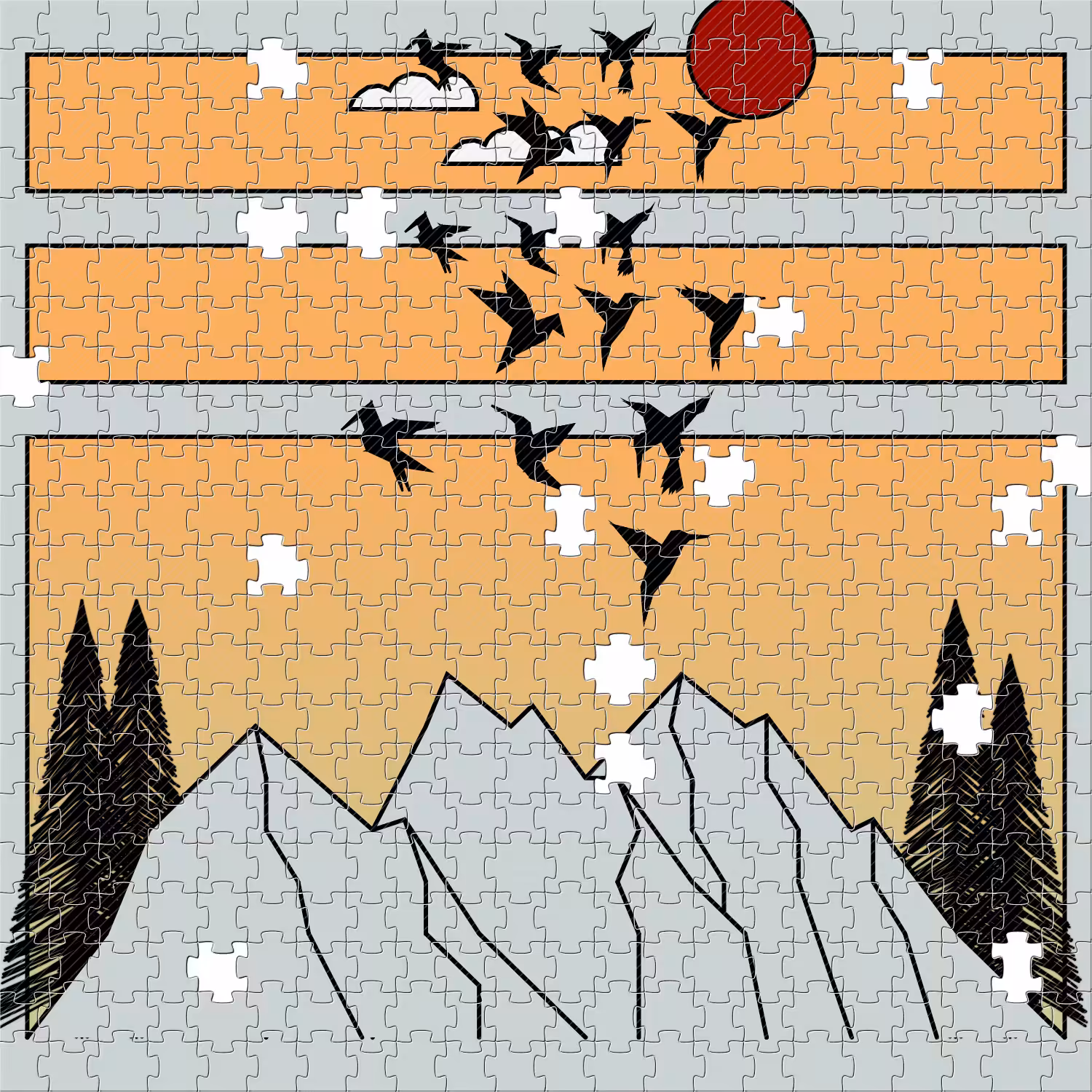 Puzzles & Birds #5