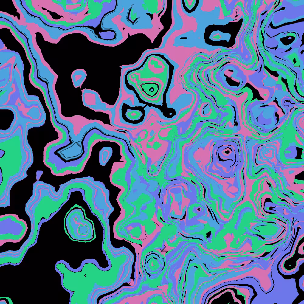 Dark Digital Marble #17