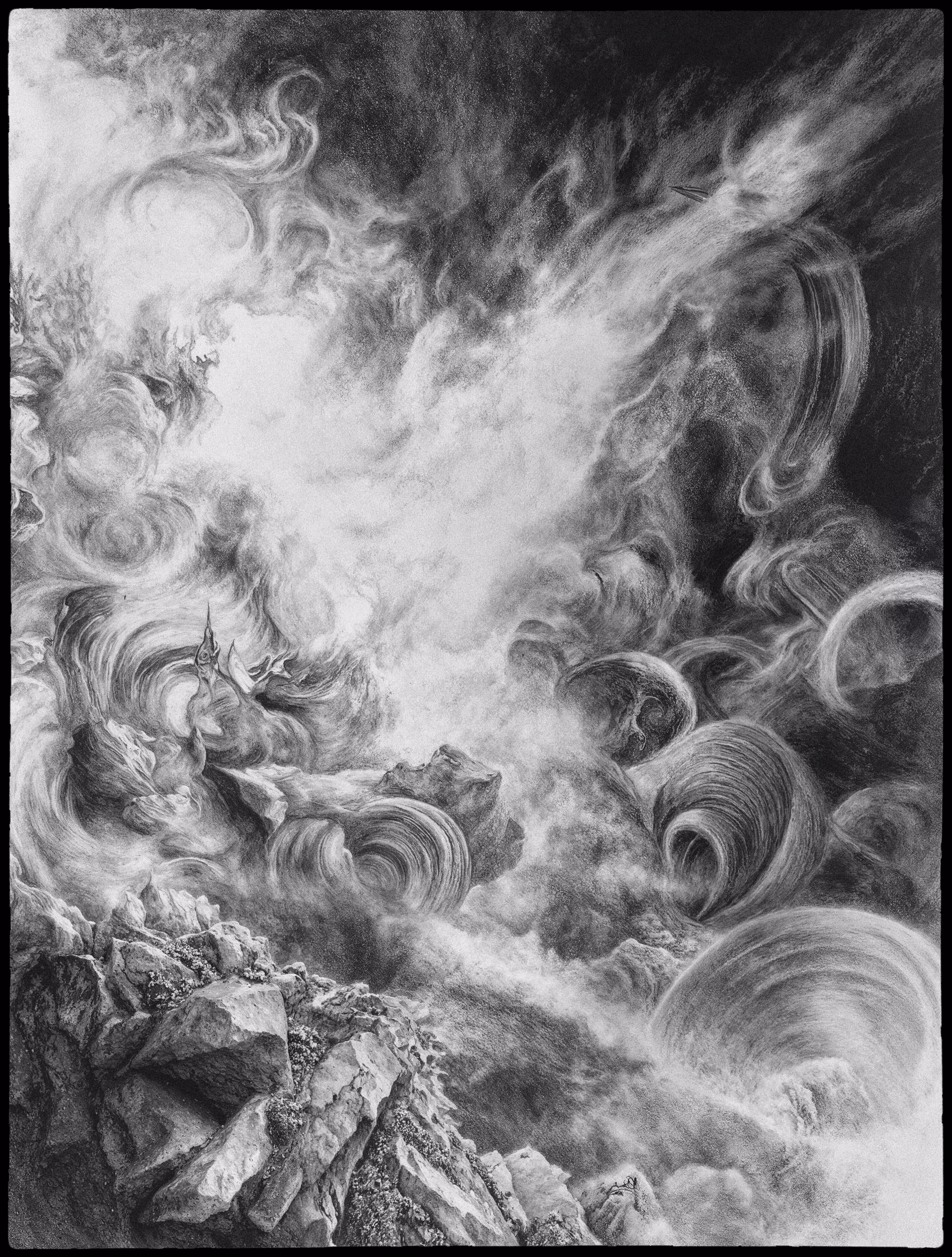 "Deflagration of Hell" - piece no. 008