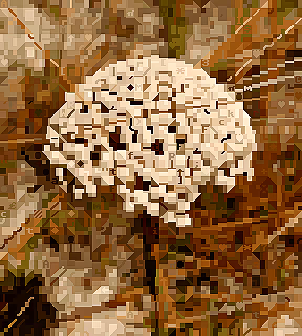ASCII 95  /// Sempre-viva de Milho Verde \\\010101