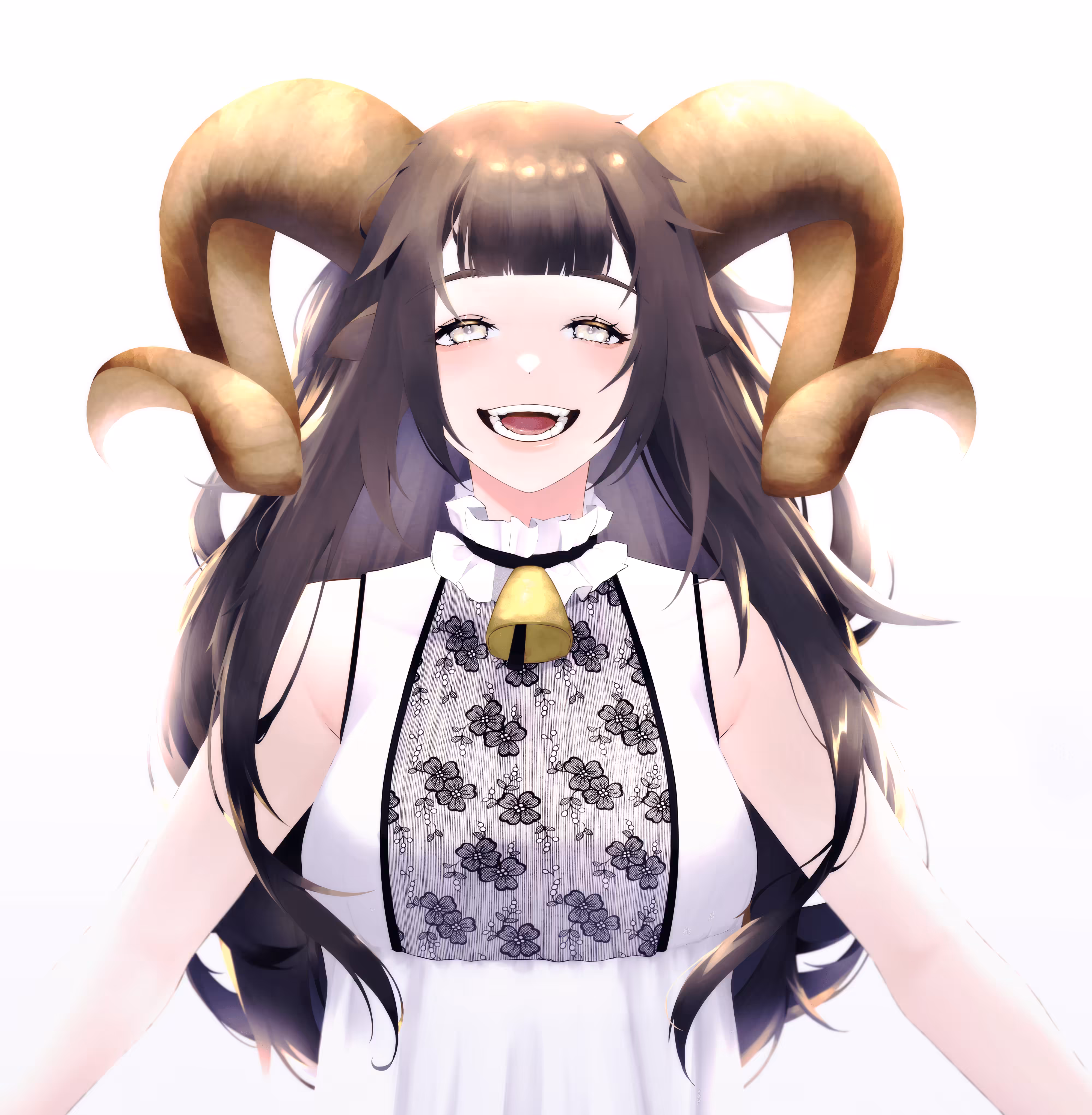 #004 黒山羊の女の子-Black Goat Girl