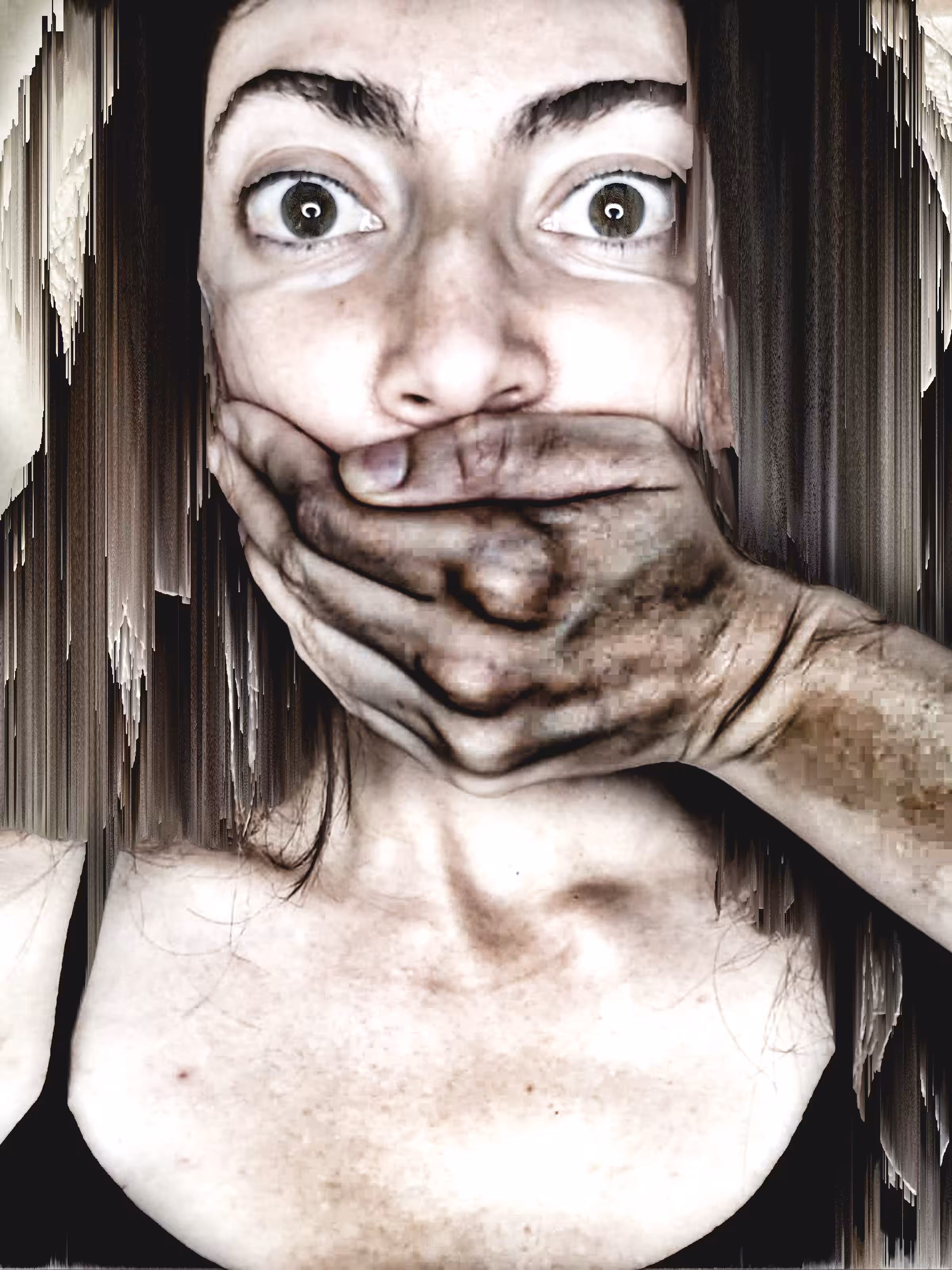 what I feel when I'm forced to shut up what I think