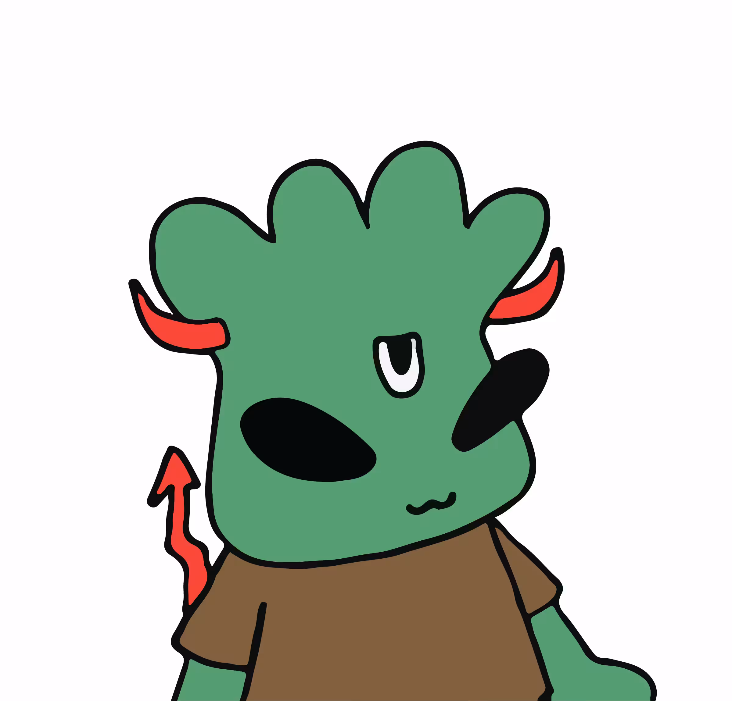 Meanie Greenie #002
