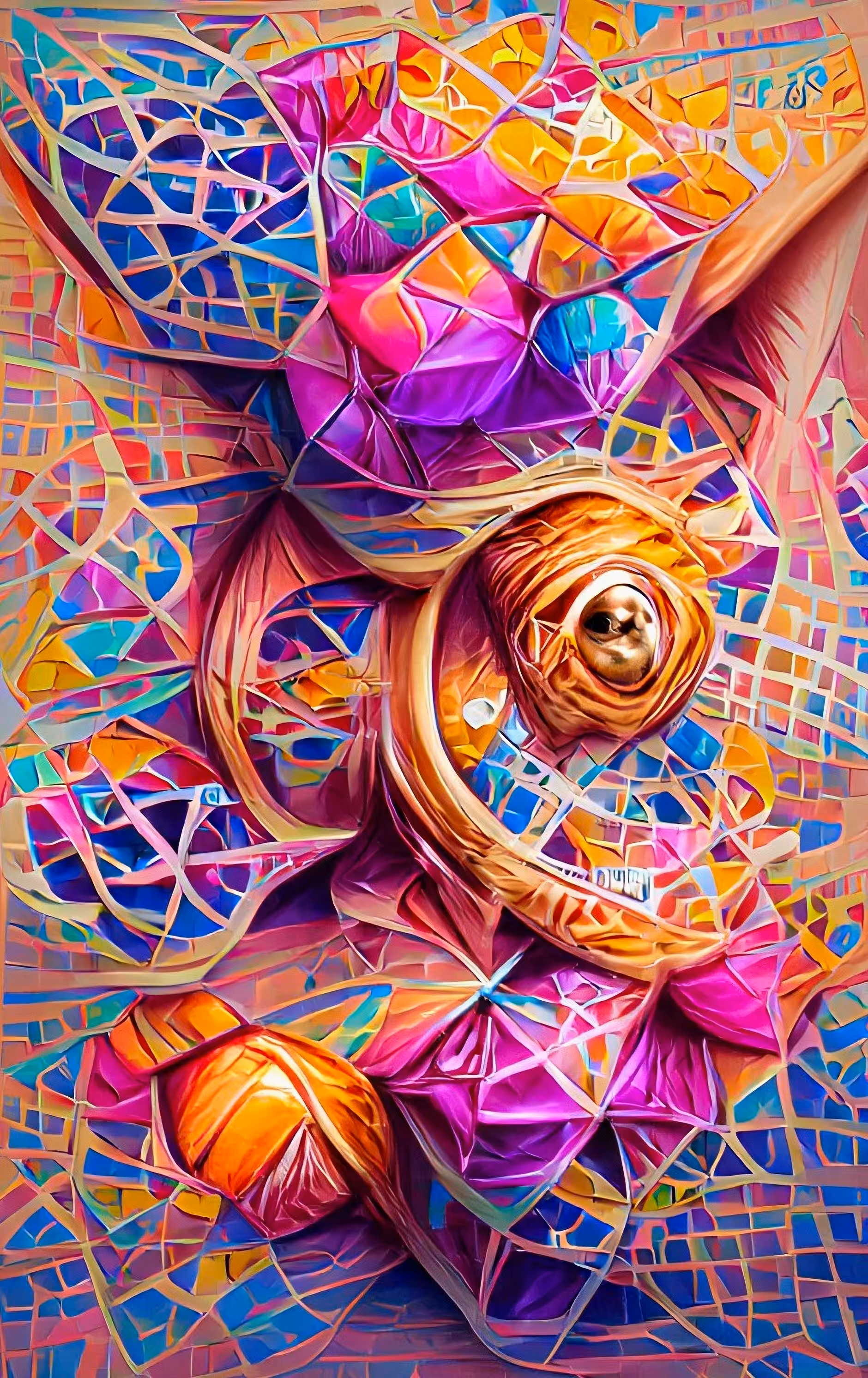 AI Abstract - Sacred Geometry