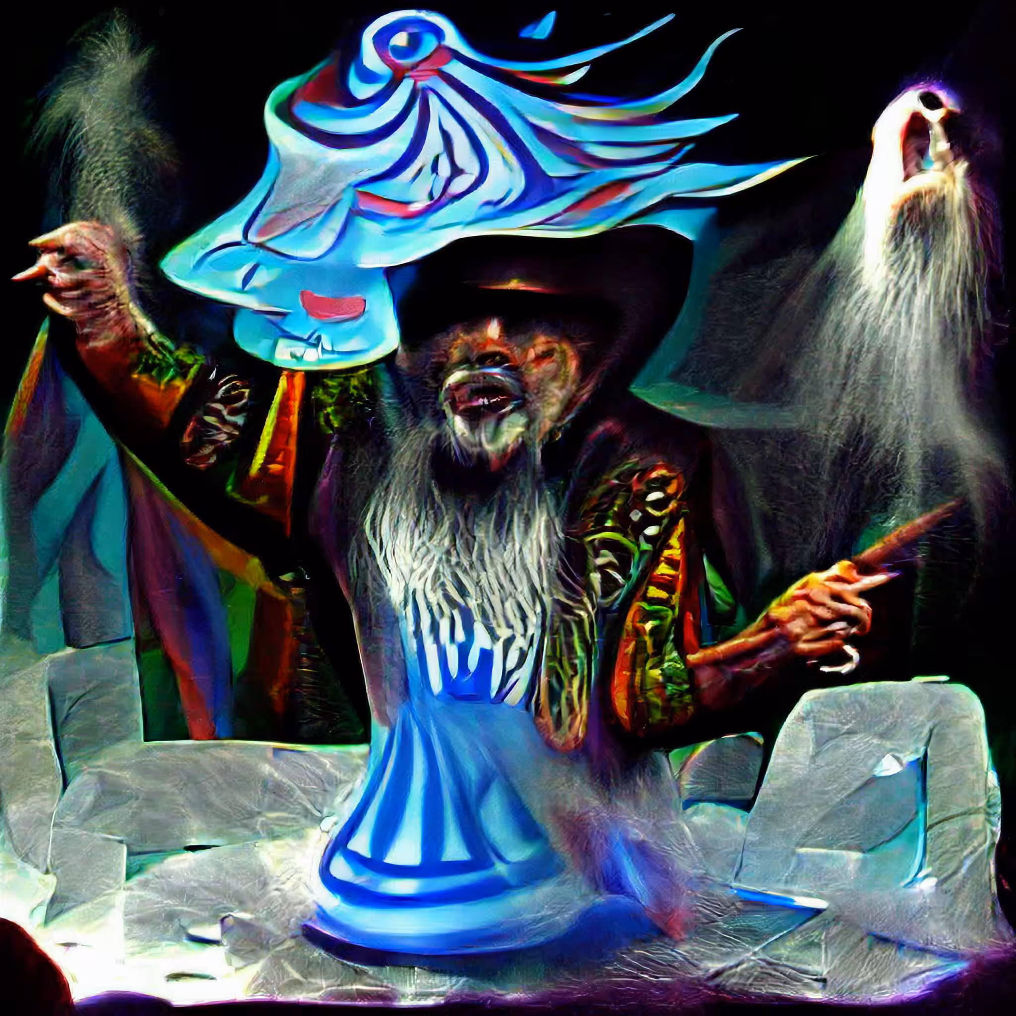 Psychedelic Wizard 013