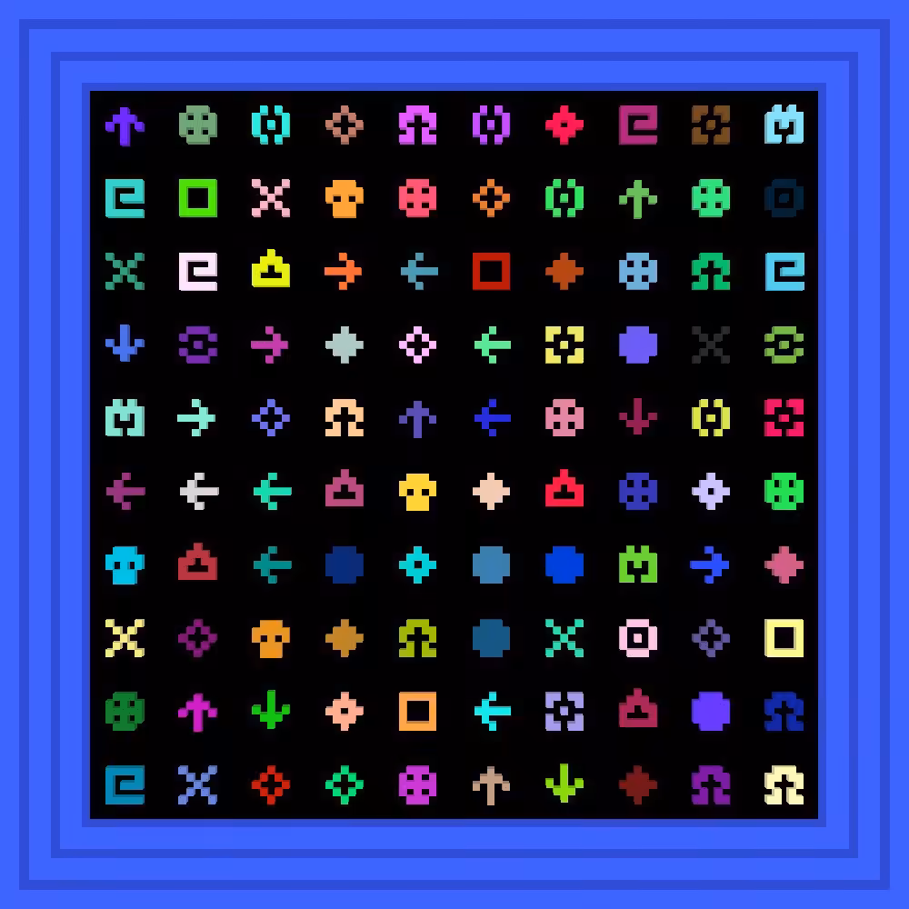 Mypuppynuppy1 :: Procedural Symbols #108/1000