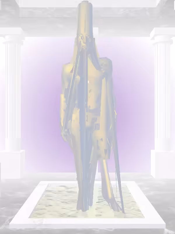 HeavenComputer: The Excited Sunlit Cobalt Man #5086
