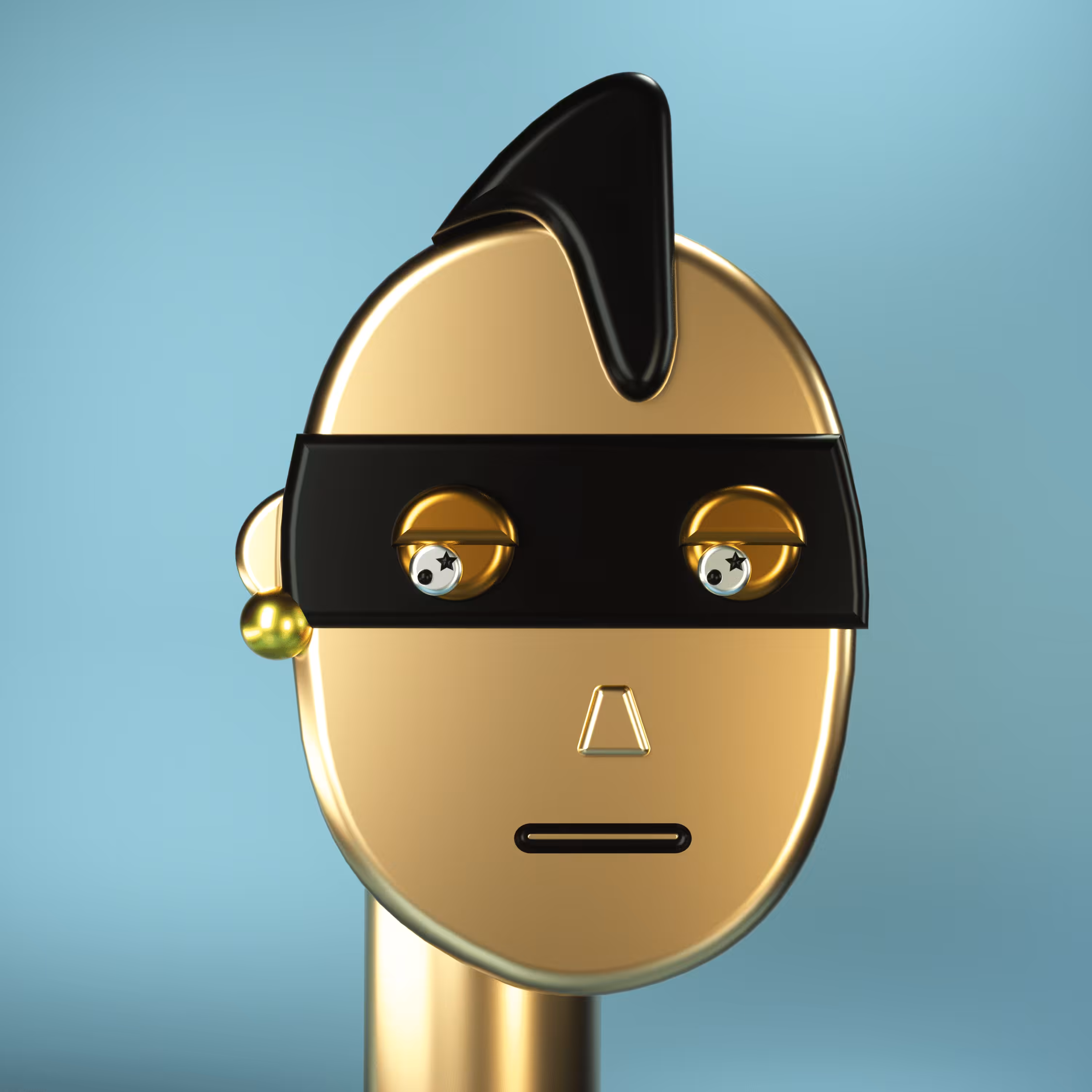 3D Chrome Punk #0518