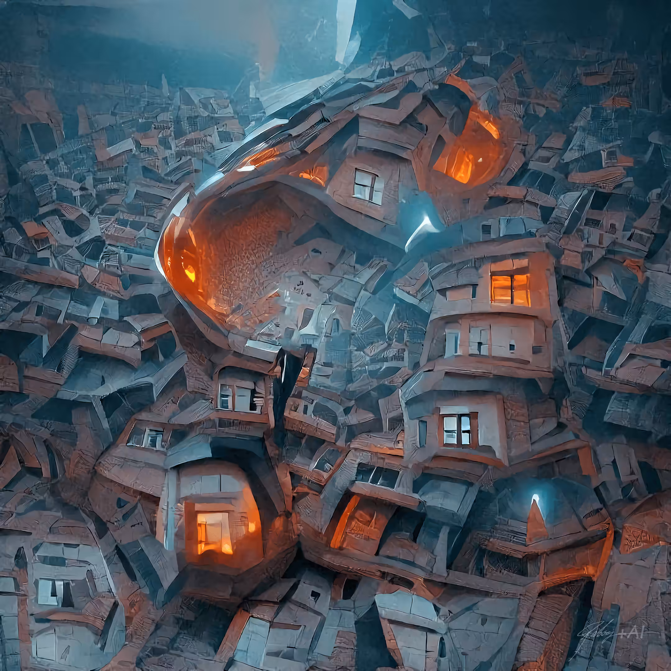 4 dimensional Alien mansion