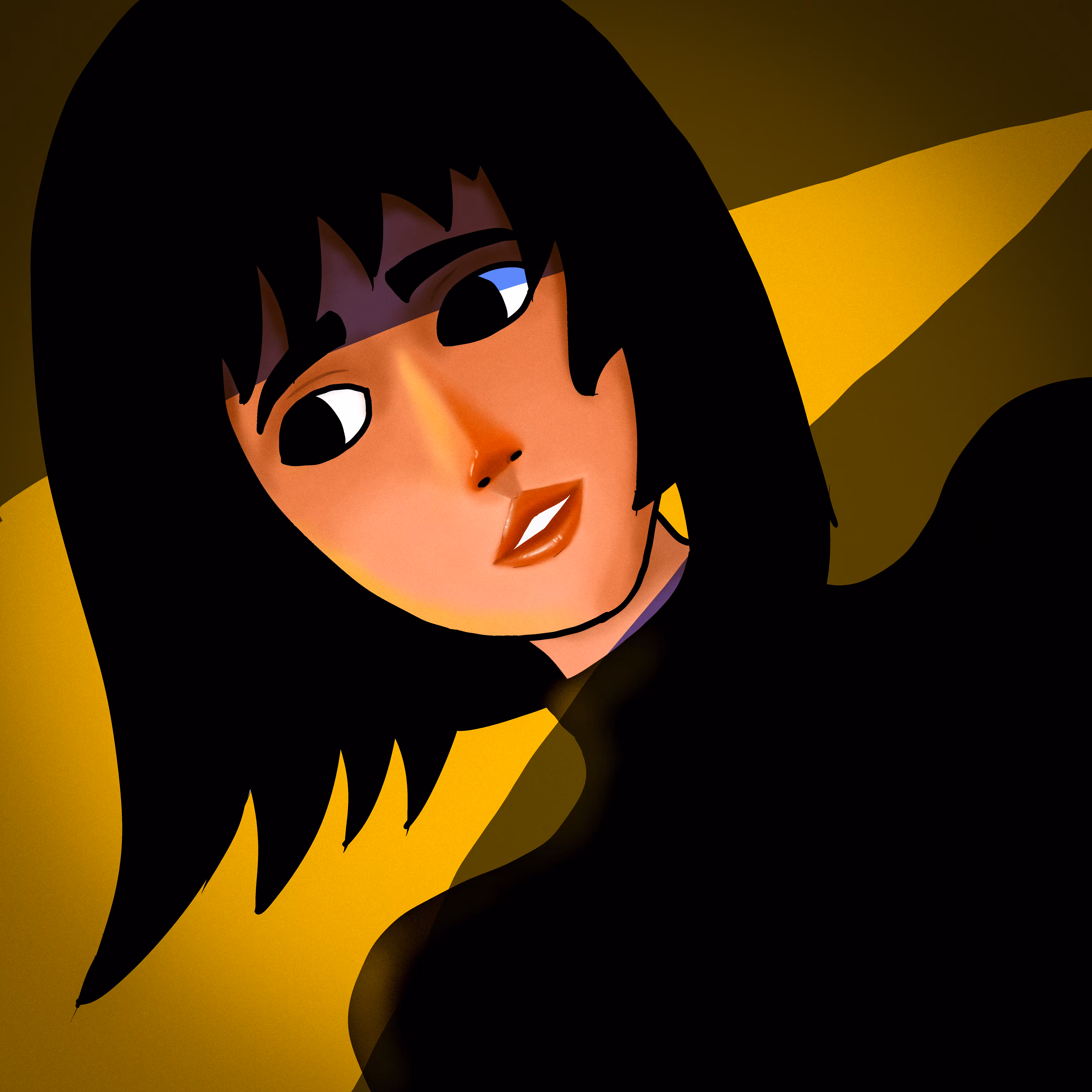 Orange lips rip image